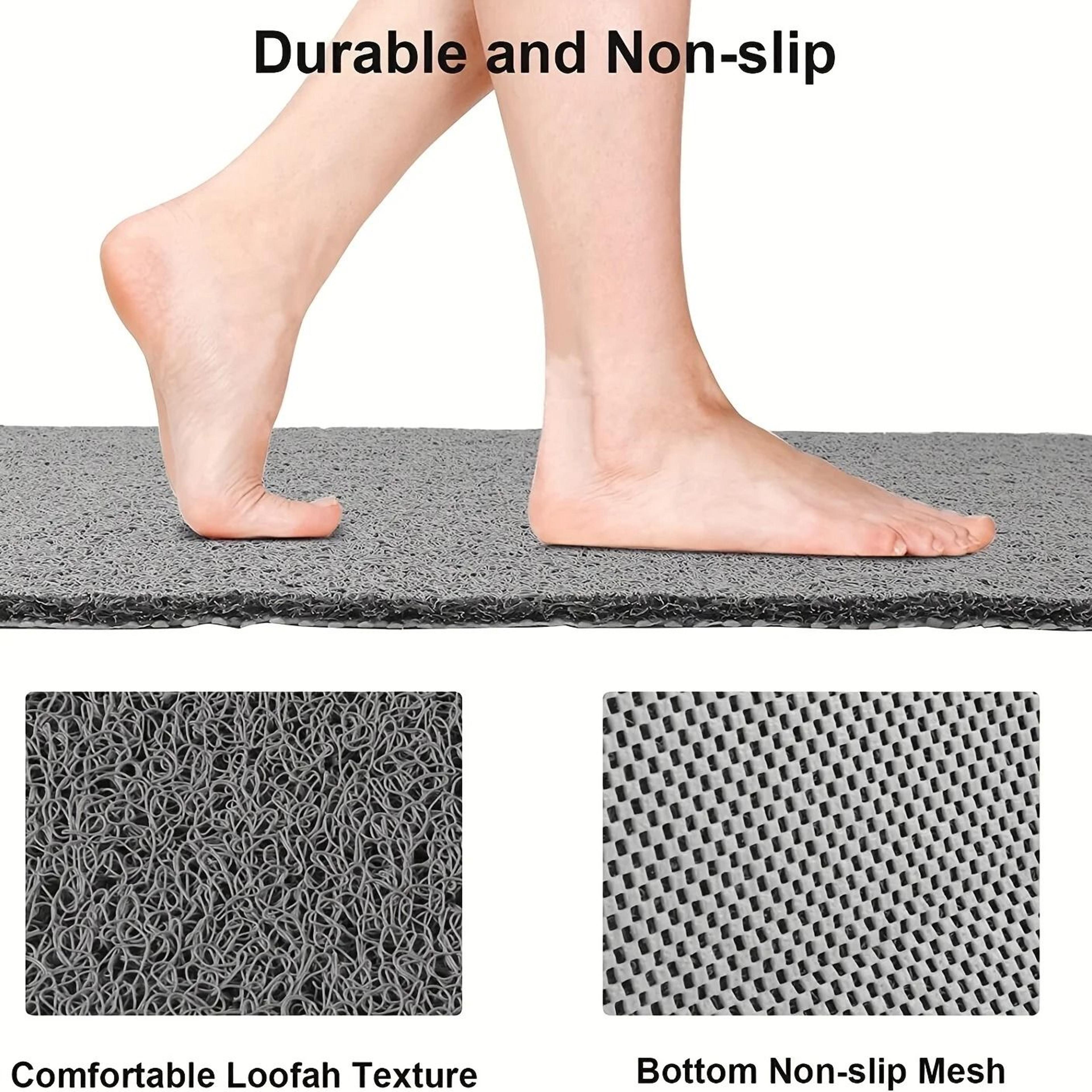 Absorbent NonSlip Bathroom Floor Mats  Door Rugs 4