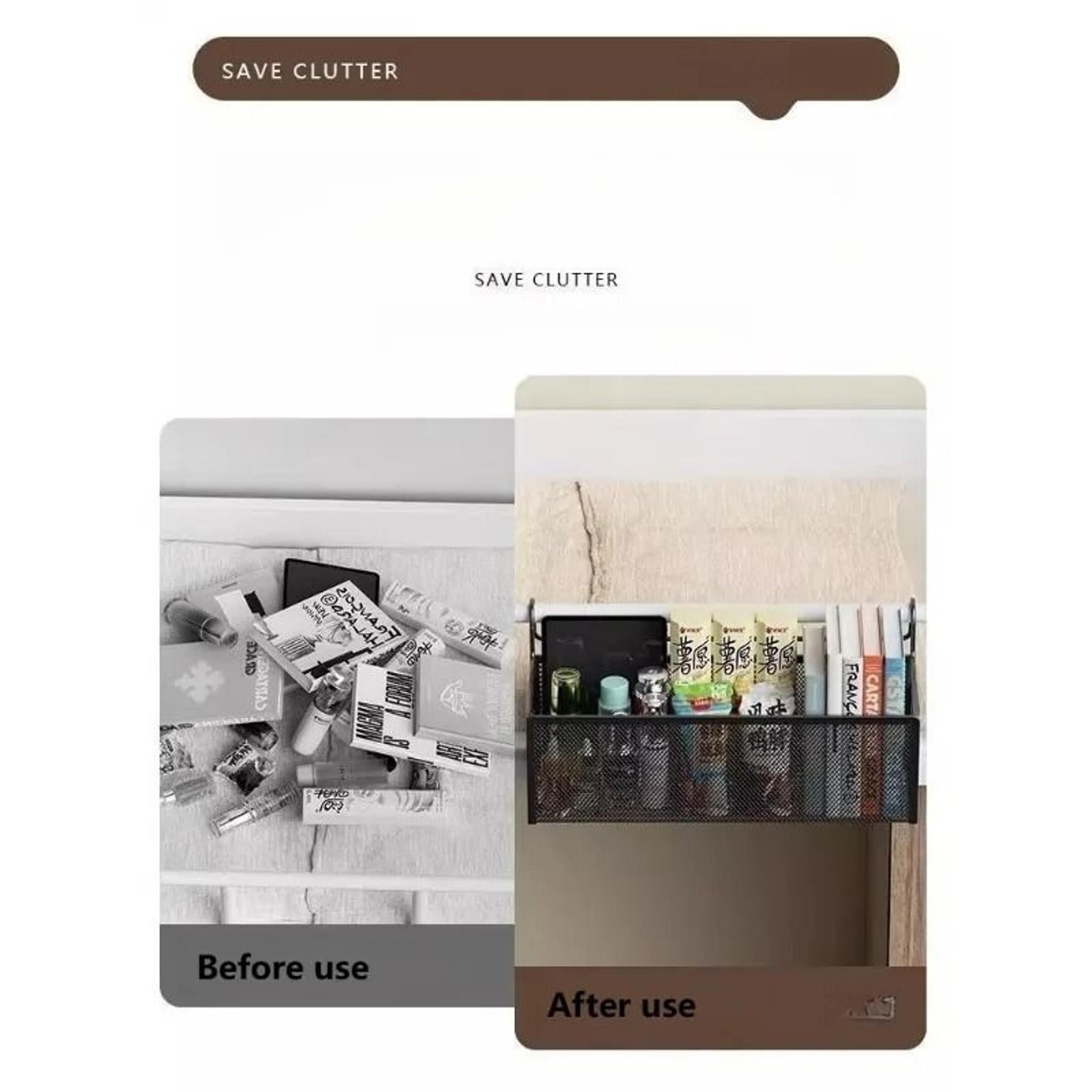 Dorm Essential Bedside Hanging Storage Basket 4