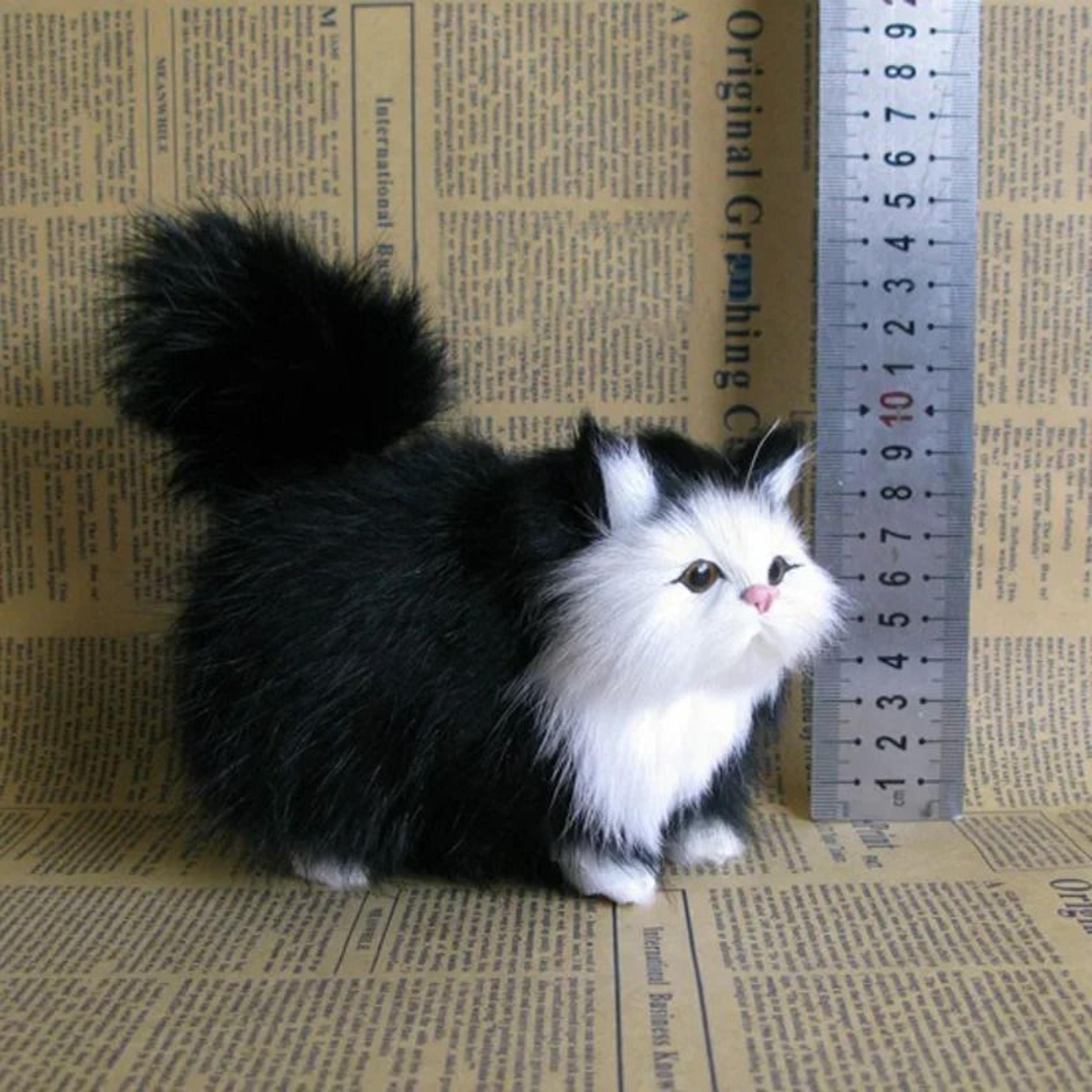 Cute Simulation Cat Plush Toy 9