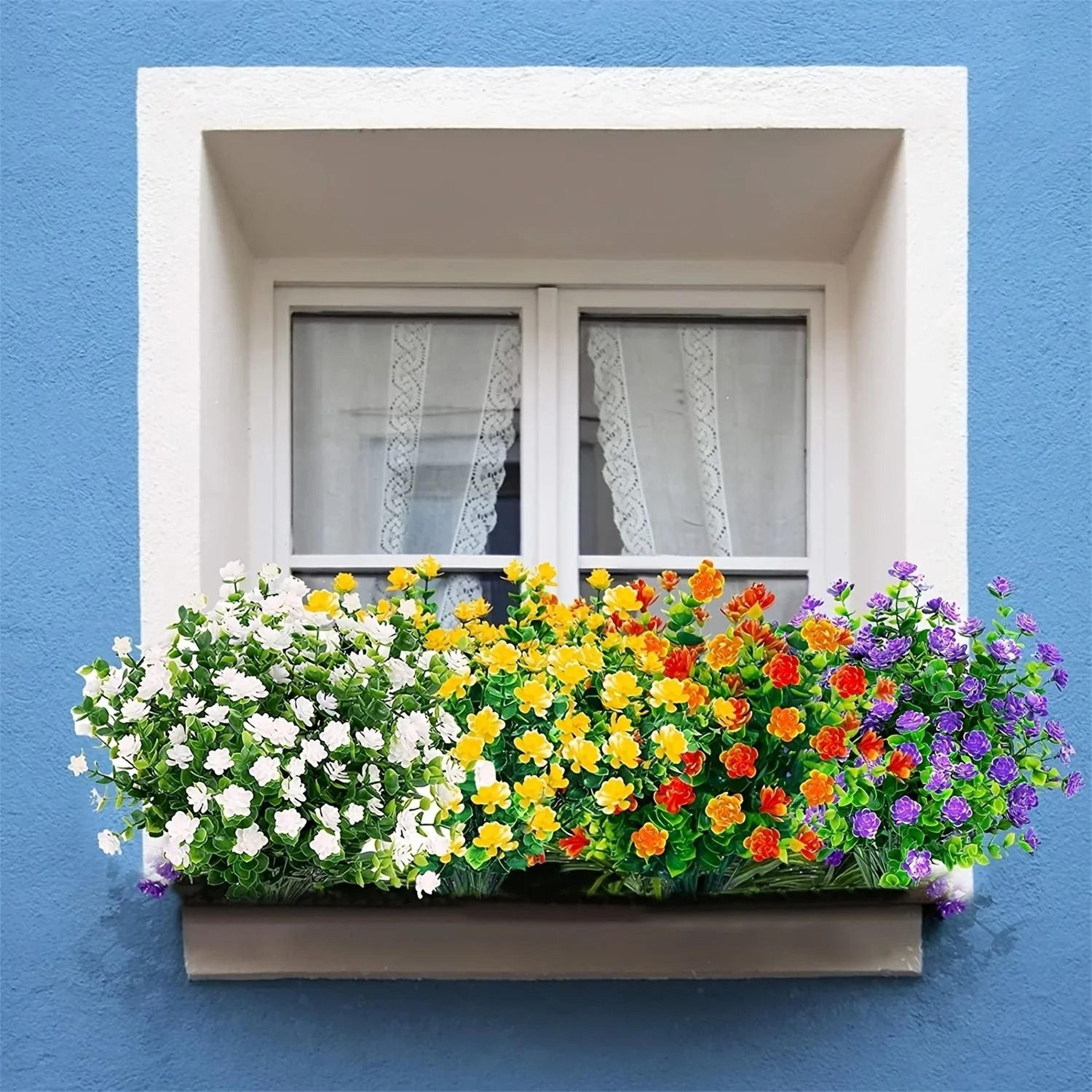 Realistic Artificial Outdoor Flowers  Shrubs 5