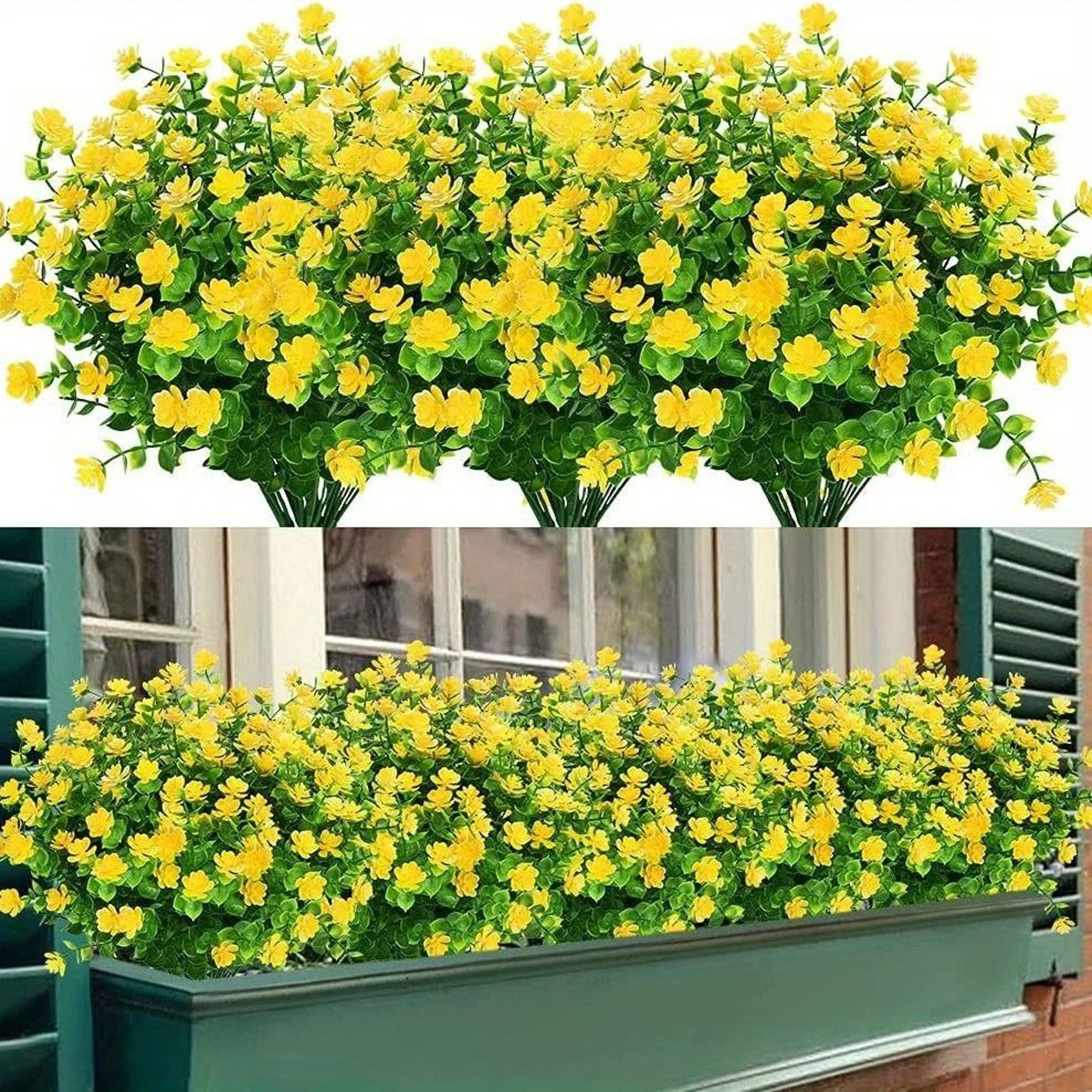 Realistic Artificial Outdoor Flowers  Shrubs 8