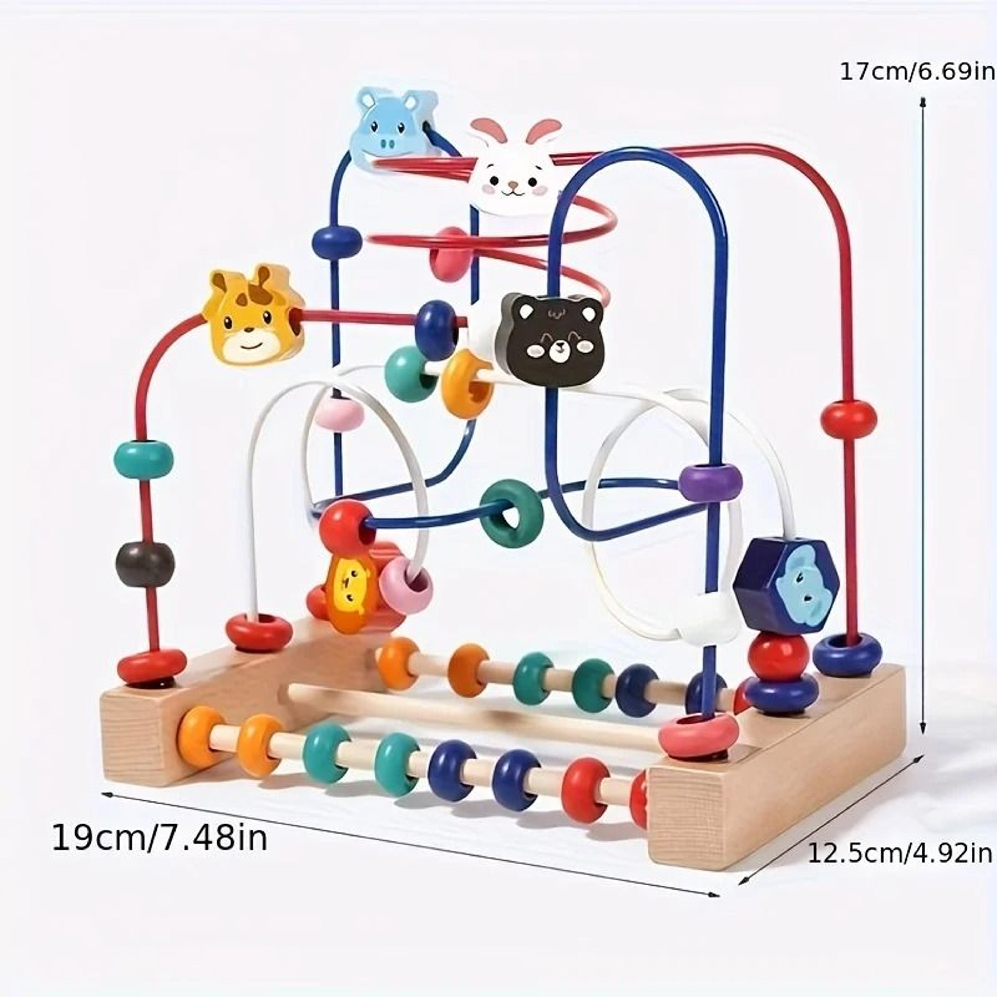 Wooden Bead Maze Puzzle  Learning Toy 1