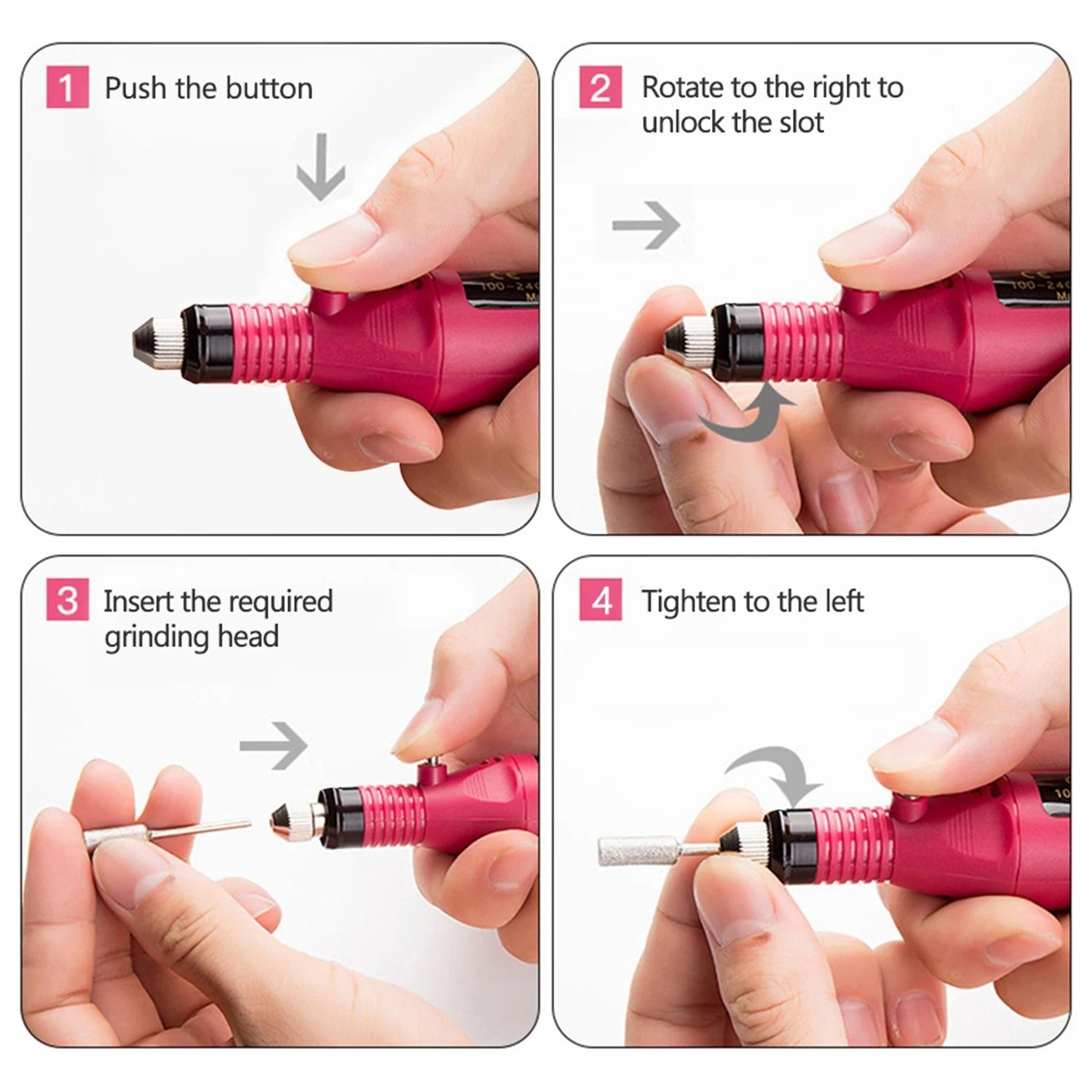 Electric Nail Drill  Sander Set 3