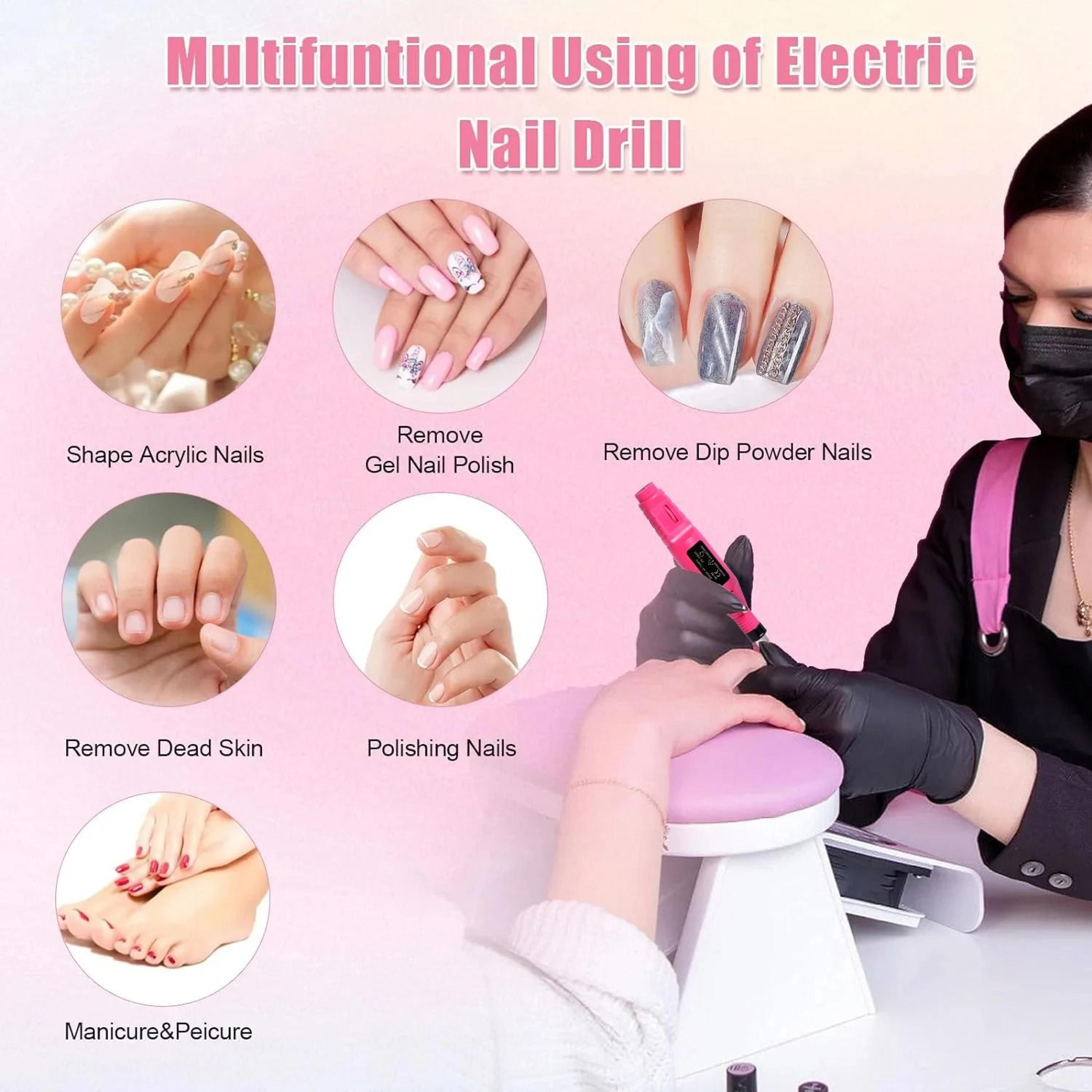 Electric Nail Drill  Sander Set 4