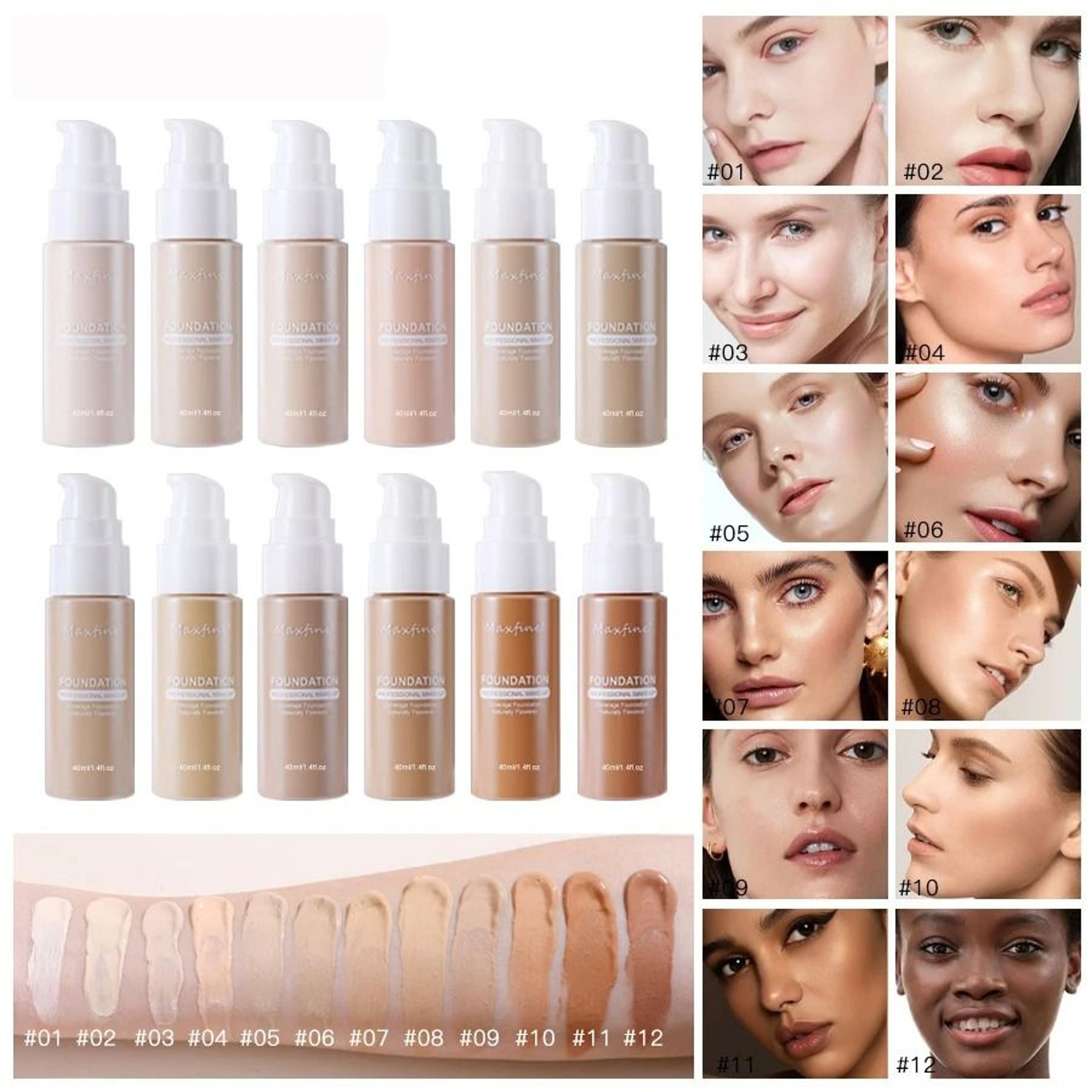 Liquid Foundation Effective Concealer Professional Cosmetics 1