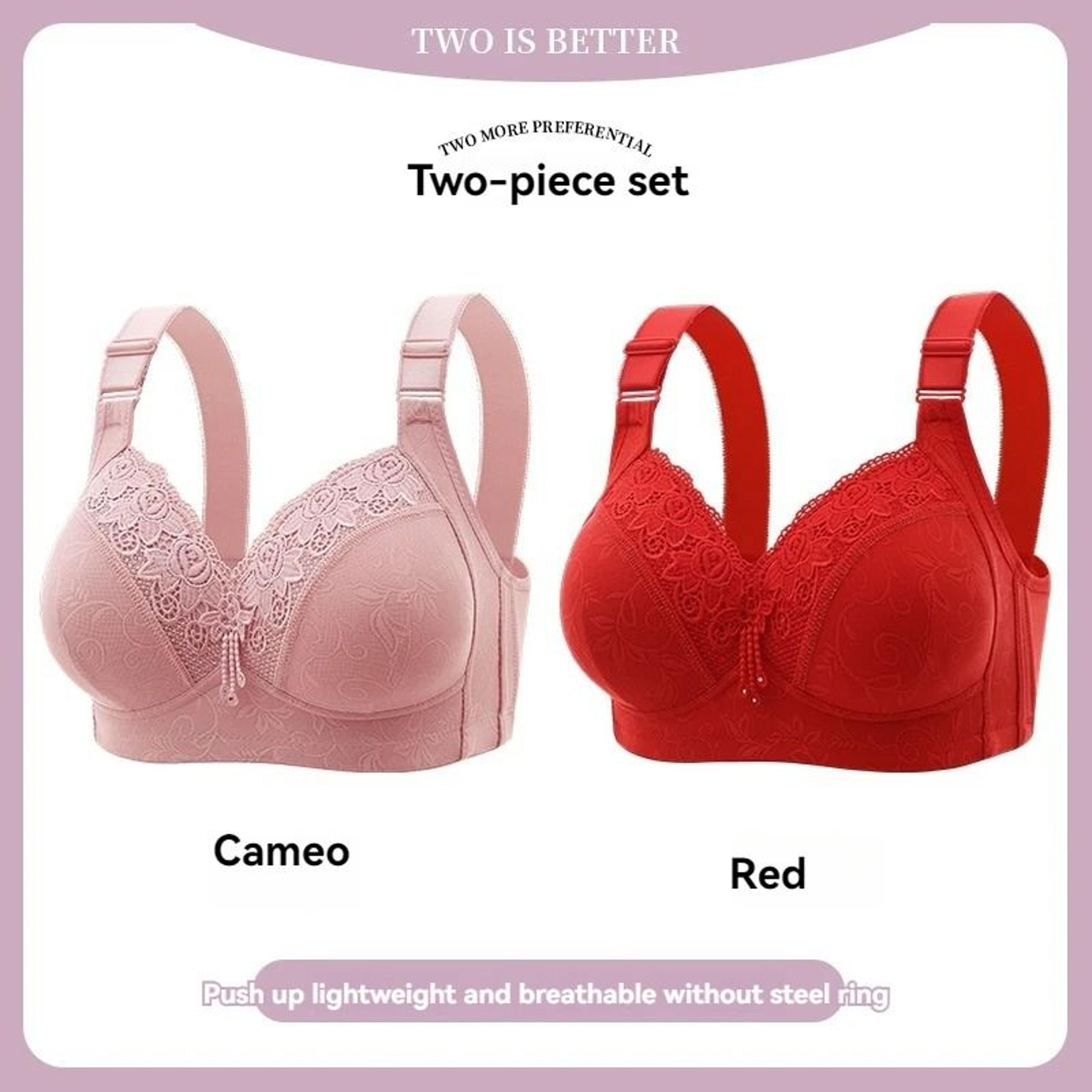 Womens UltraThin Lace Perspective Bralette  Elegant Deep V Lingerie 10