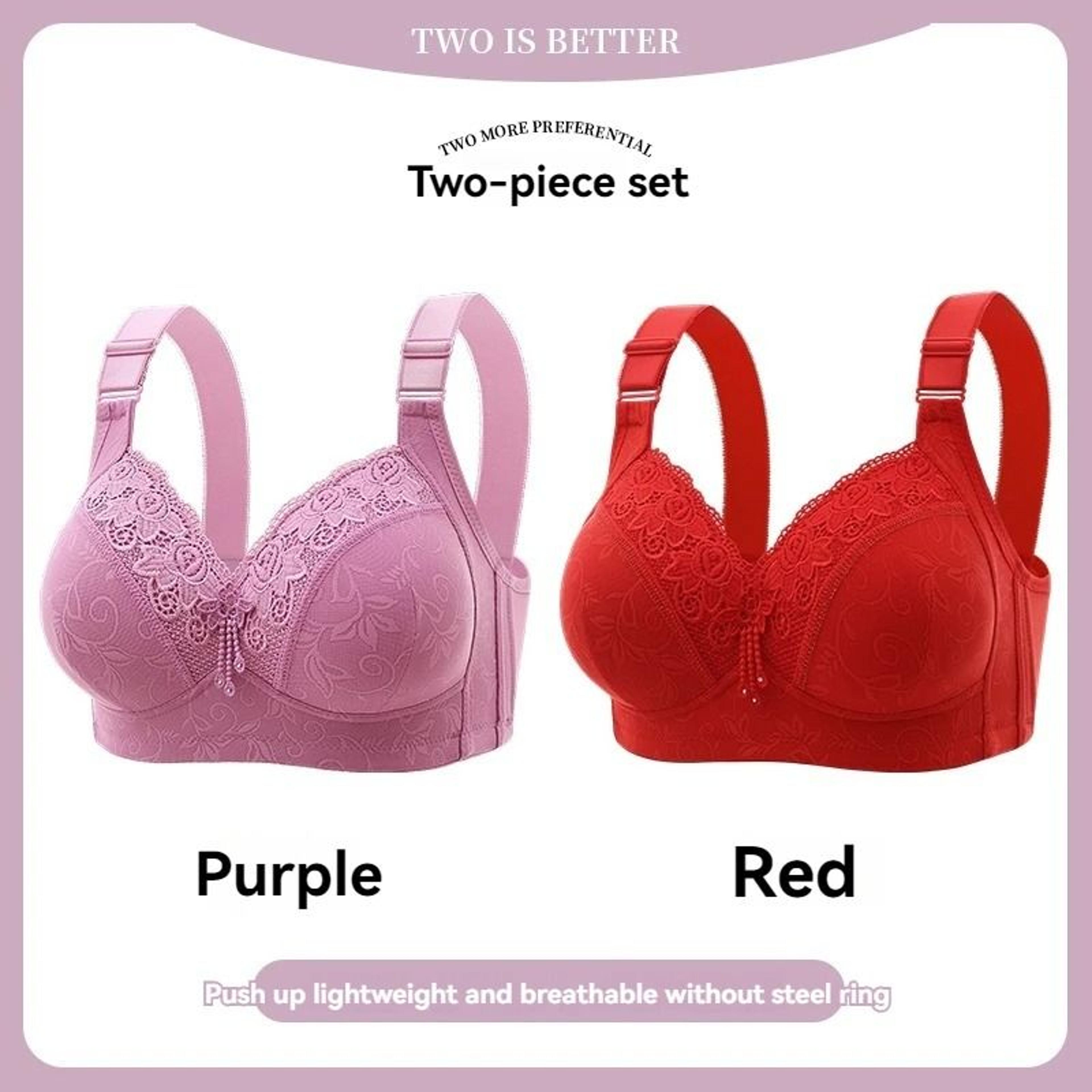 Womens UltraThin Lace Perspective Bralette  Elegant Deep V Lingerie 28