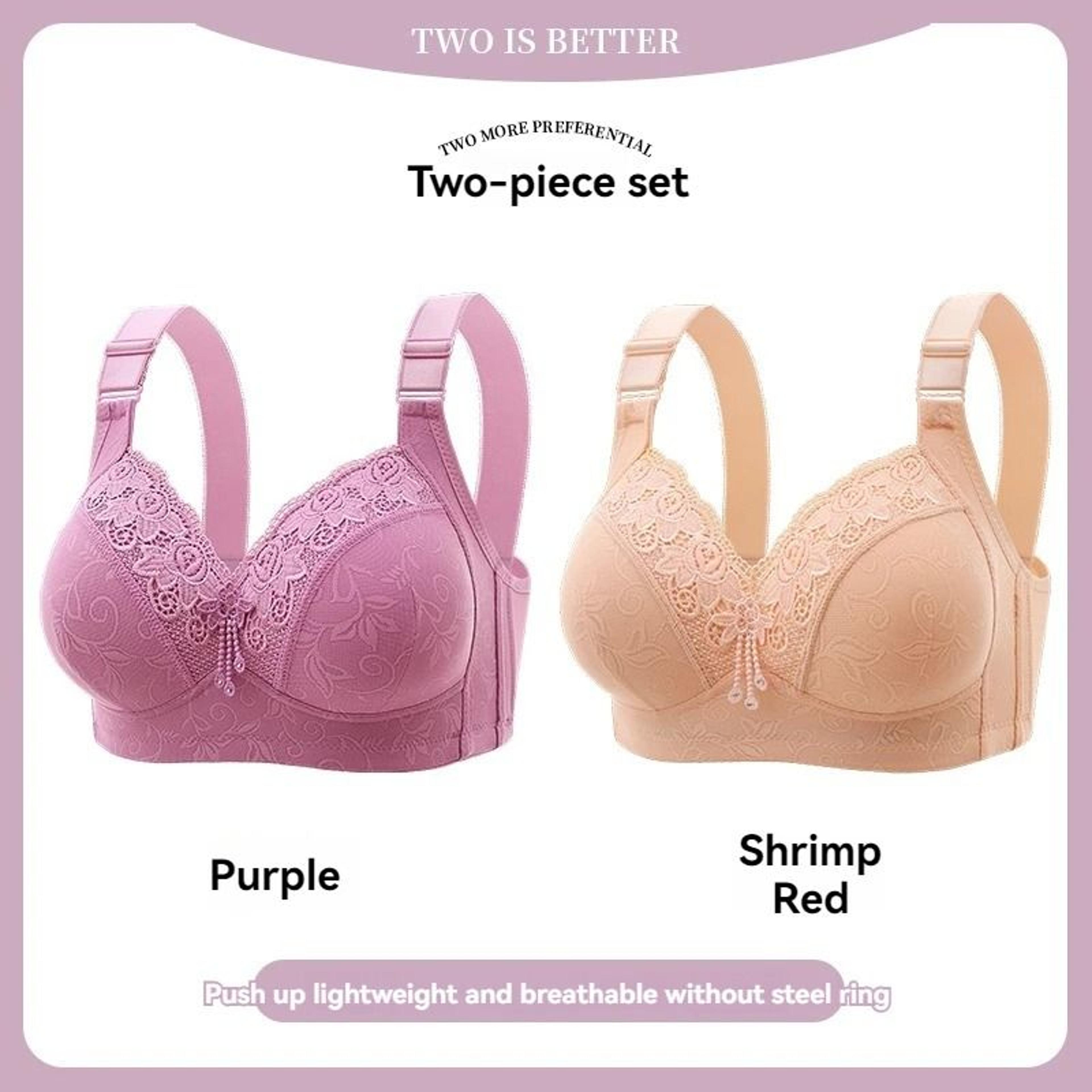 Womens UltraThin Lace Perspective Bralette  Elegant Deep V Lingerie 29