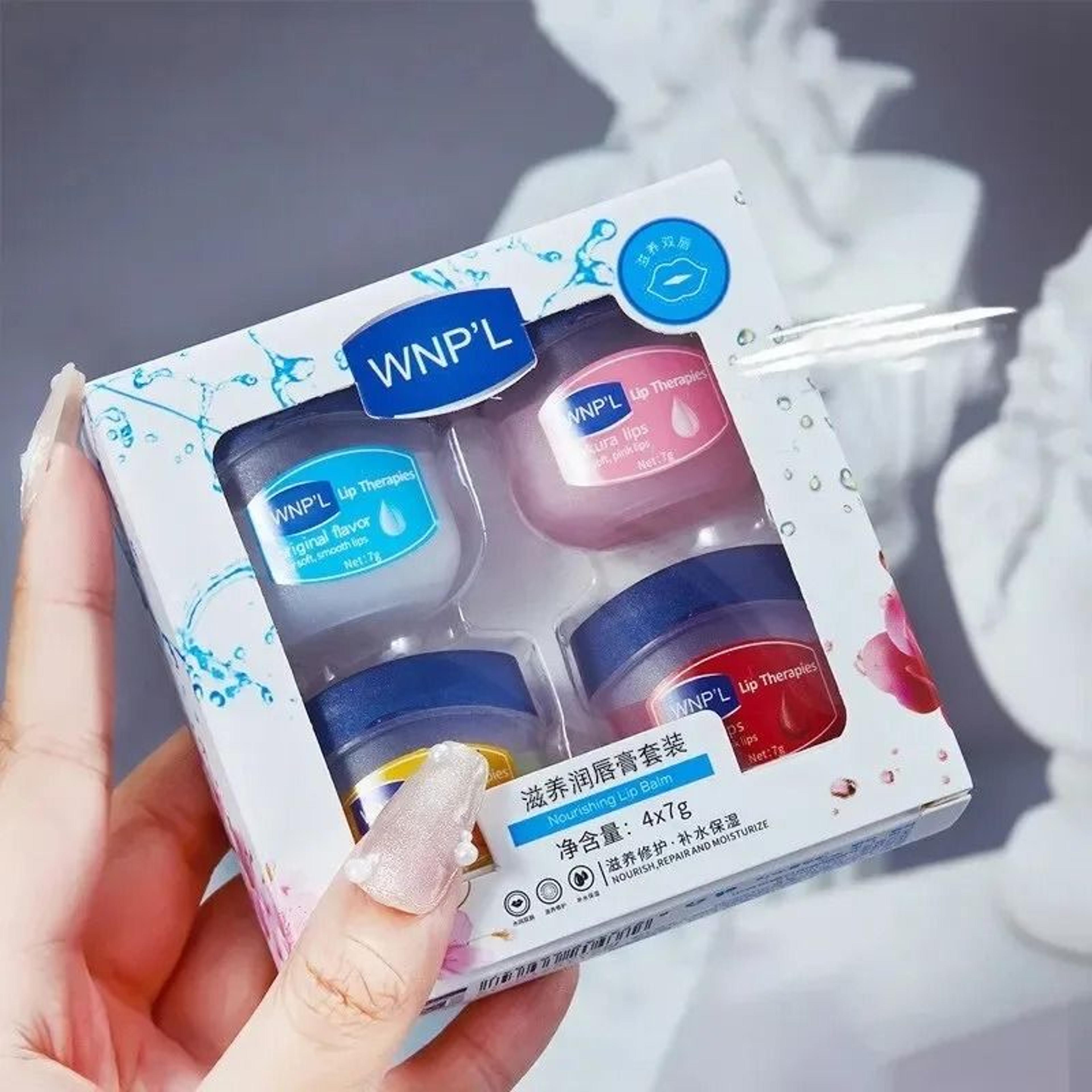 Moisturizing Jelly Lip Balm Set  Natural PlantBased Care 7