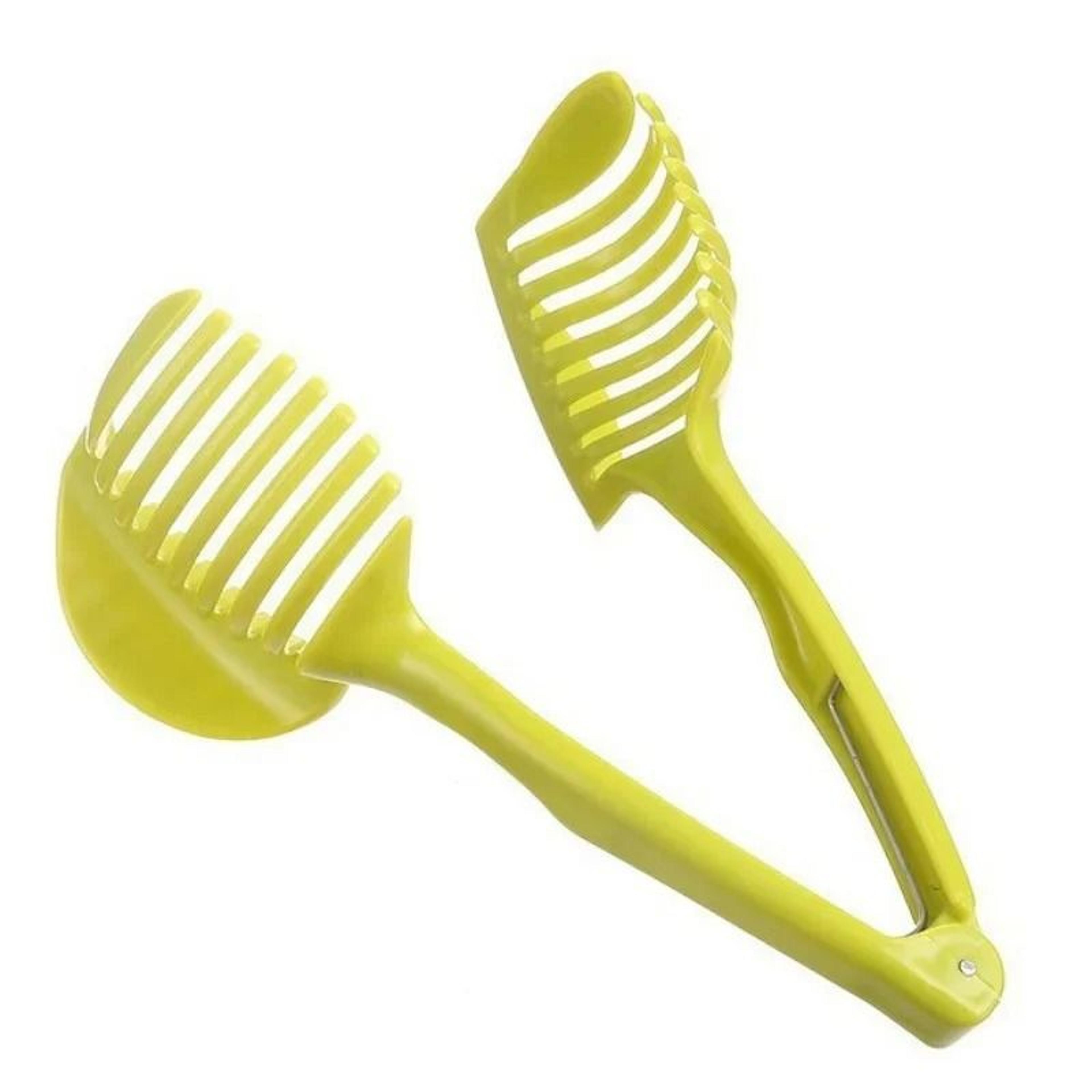 Creative Round Slicing Clamp  MultiFunctional Fruit  Vegetable Cutter 5
