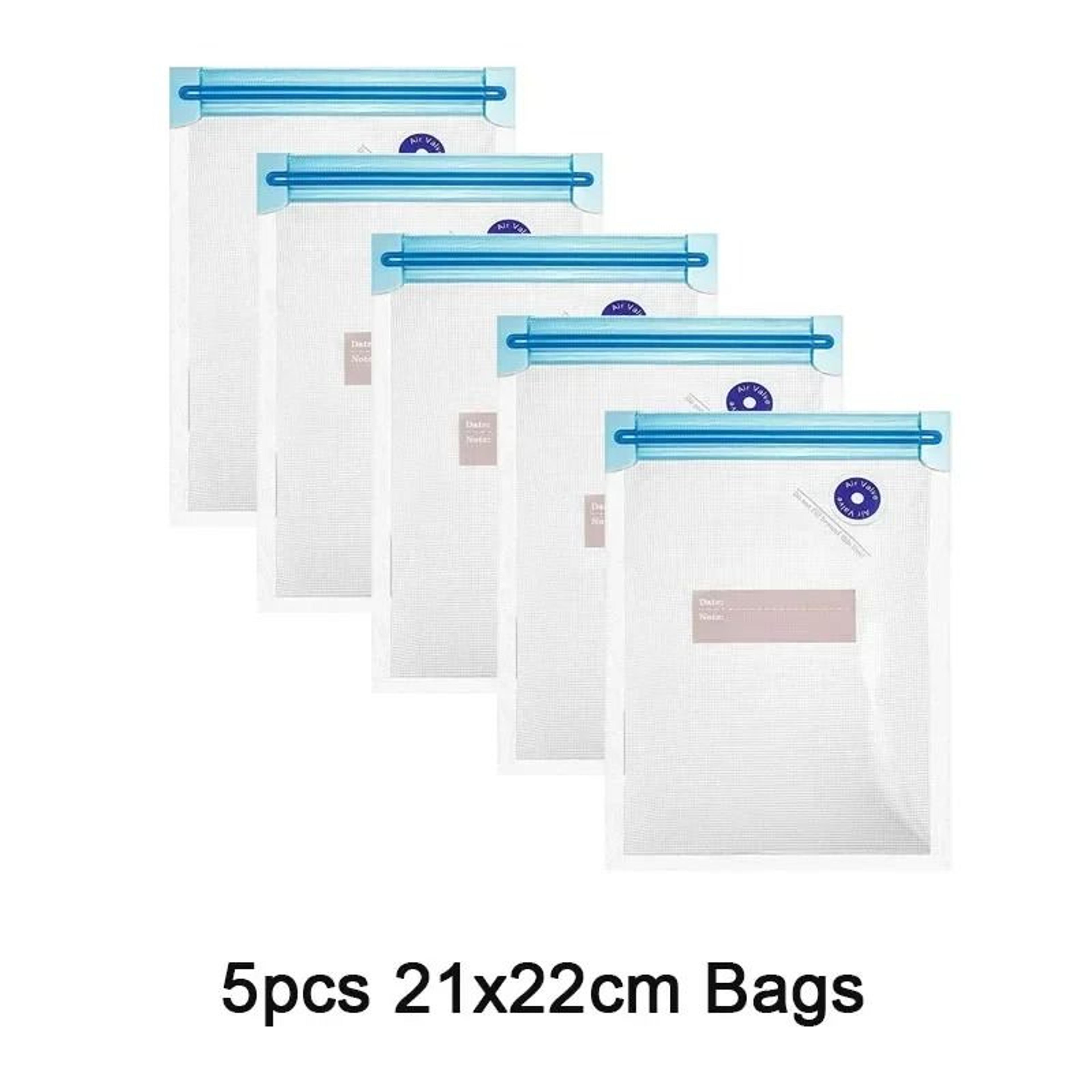Reusable Vacuum Food Storage Bags  Electric Handheld Sealer Set 10