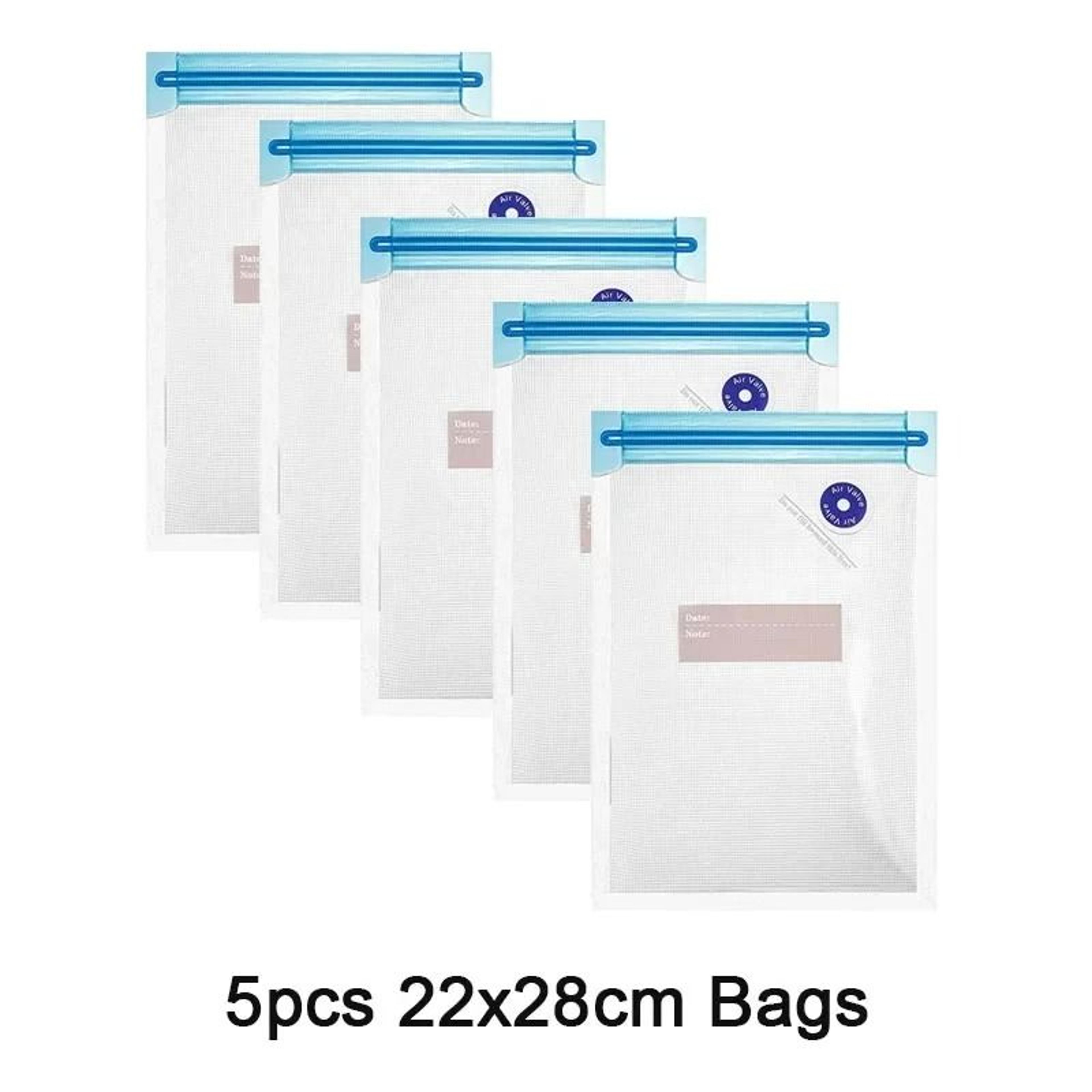 Reusable Vacuum Food Storage Bags  Electric Handheld Sealer Set 11