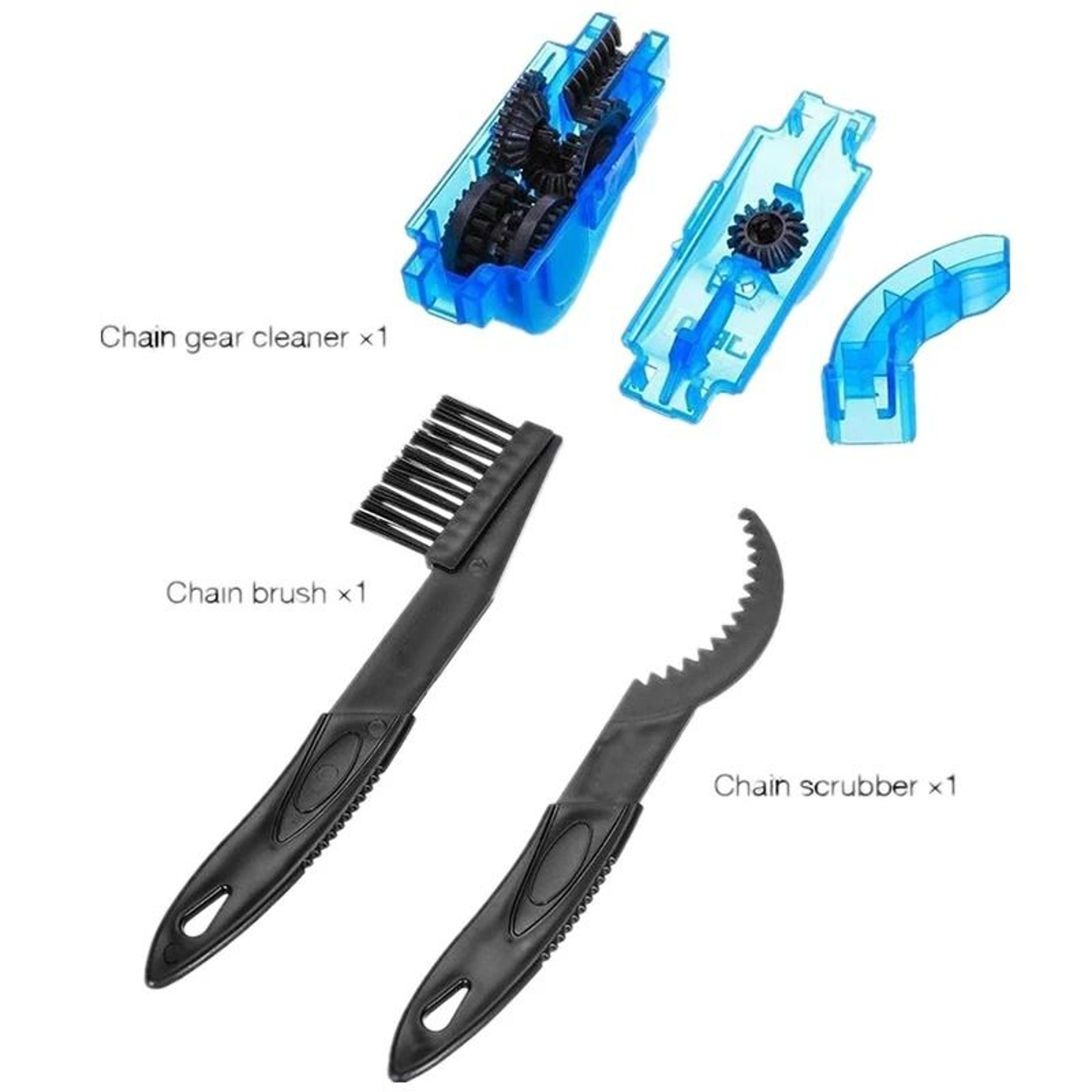 Portable Bicycle Chain Cleaner And Scrubber  Professional Cycling Maintenance Kit 3