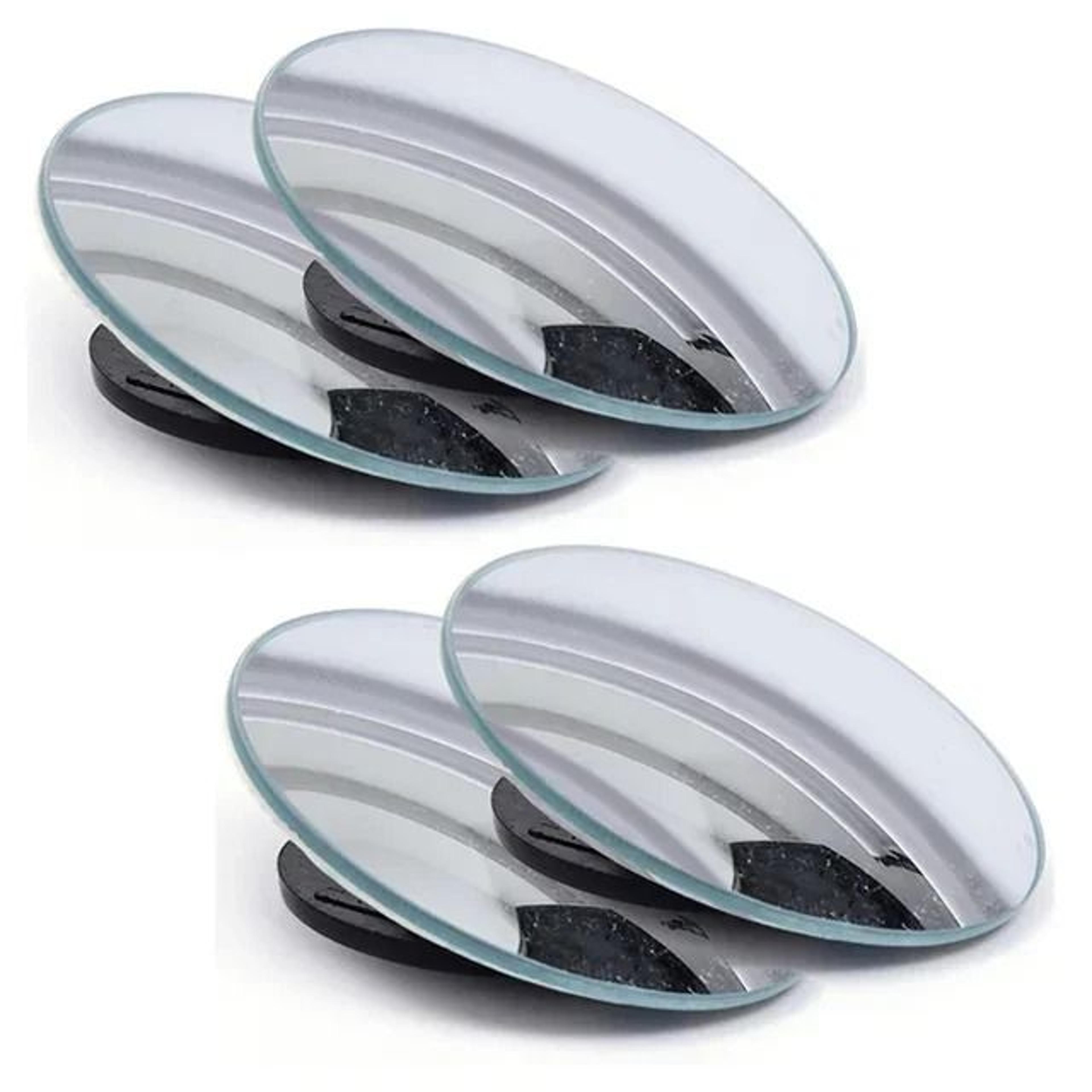 360 Adjustable Car Blind Spot Convex Mirrors  Auxiliary Safety Parking Set 8