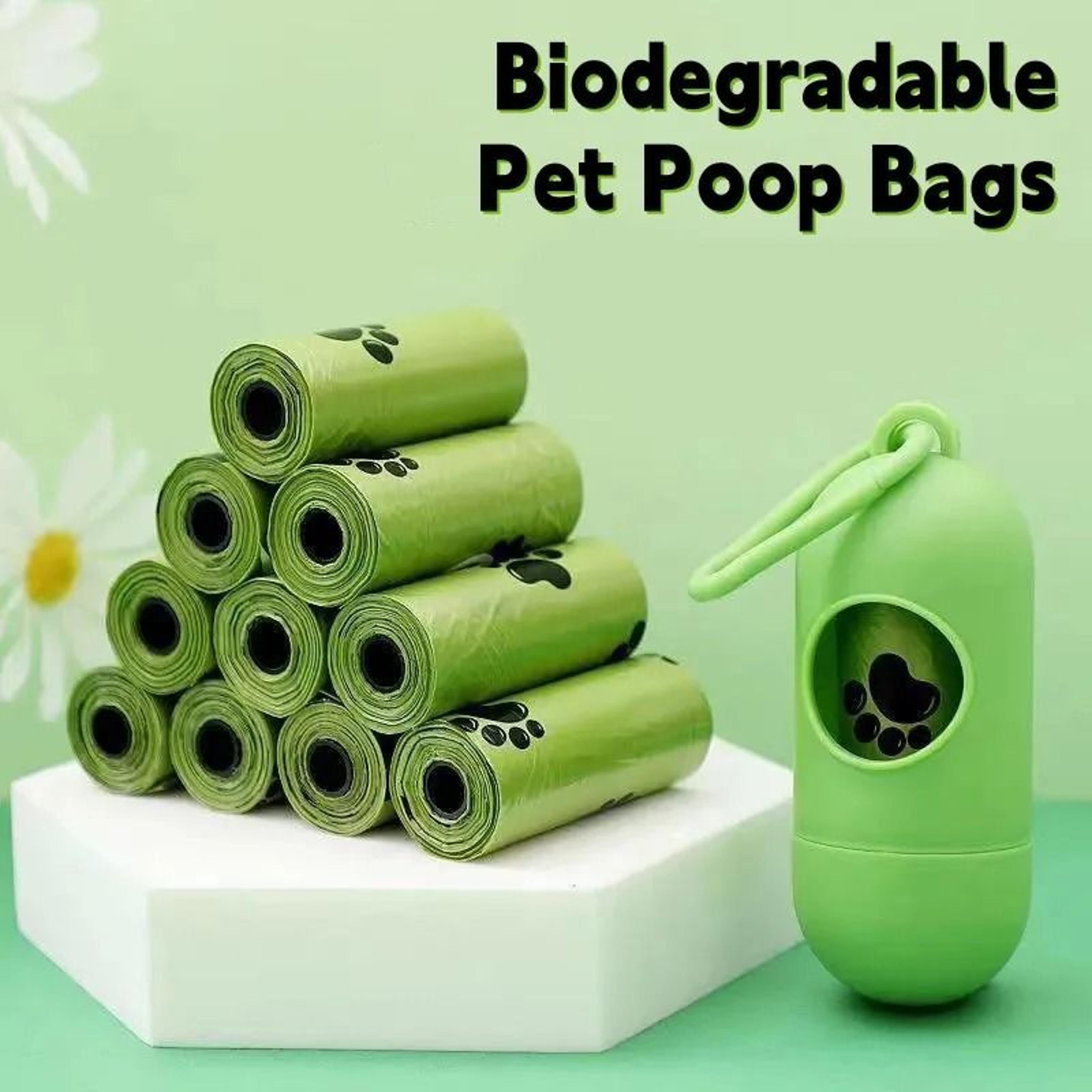 New Pet Biodegradable Trash Bag Bulk  Scented Degradable Dog Poop Bags 2