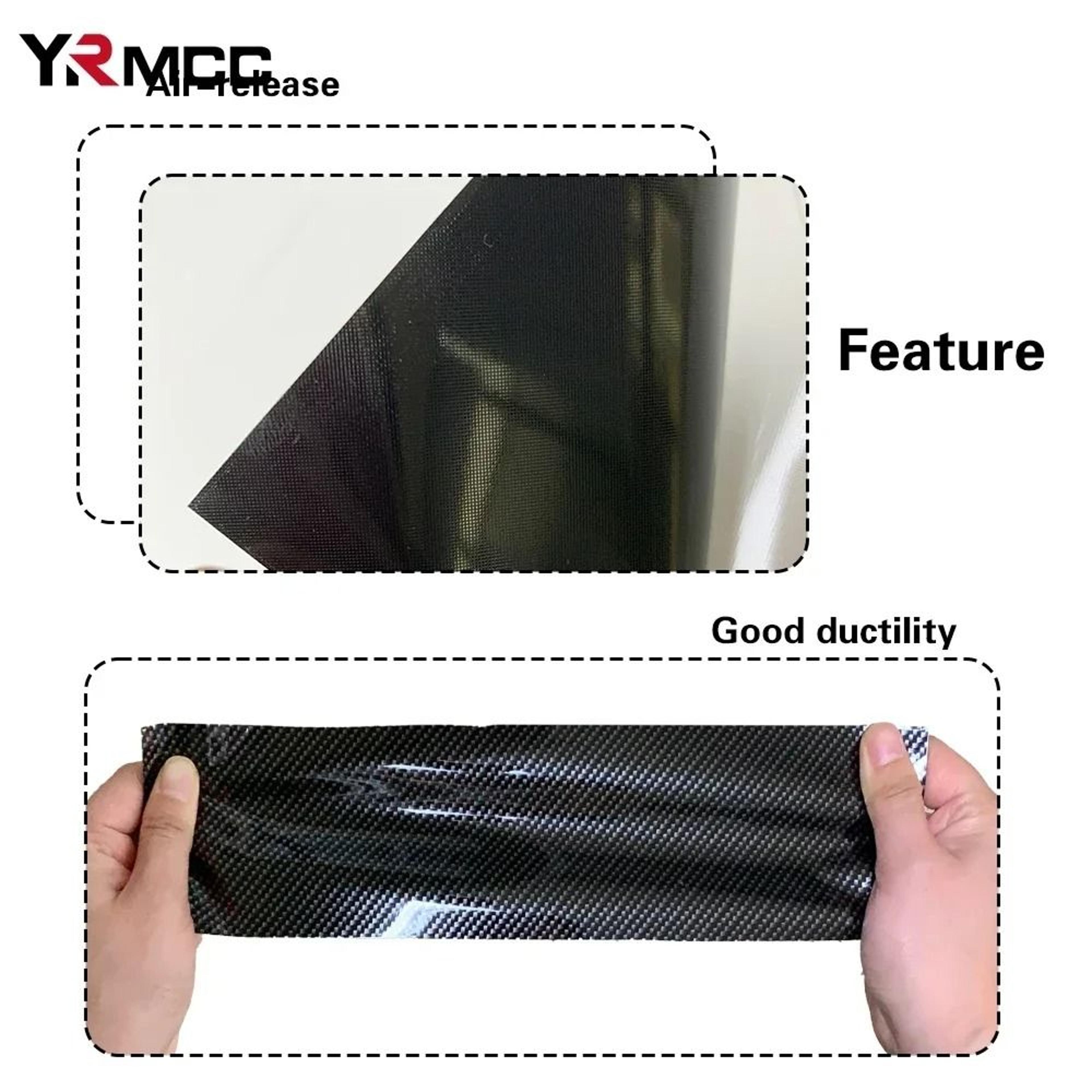 Premium Gloss Carbon Fiber Vinyl Wrap  Waterproof 3D6D Car Styling Film 3