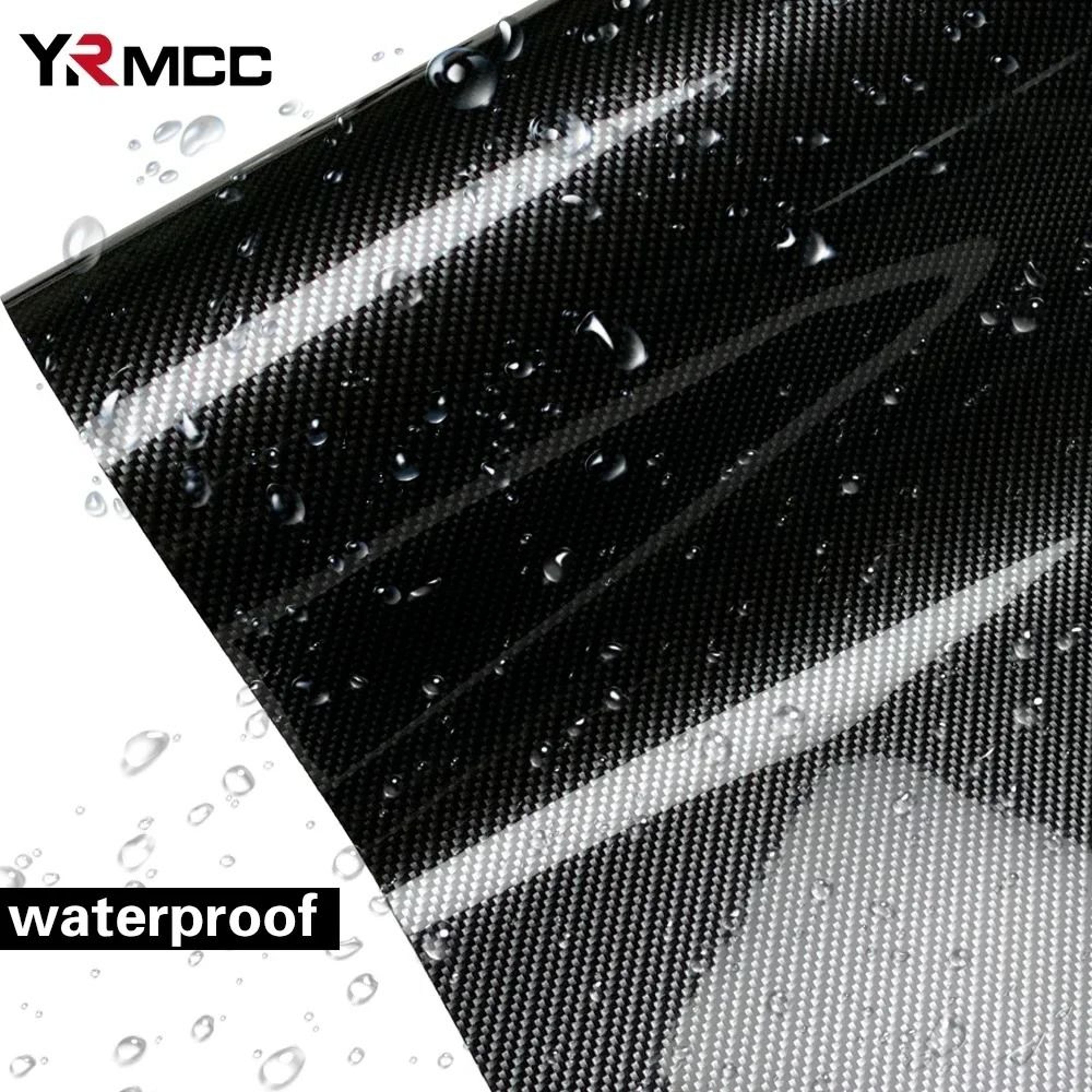 Premium Gloss Carbon Fiber Vinyl Wrap  Waterproof 3D6D Car Styling Film 4