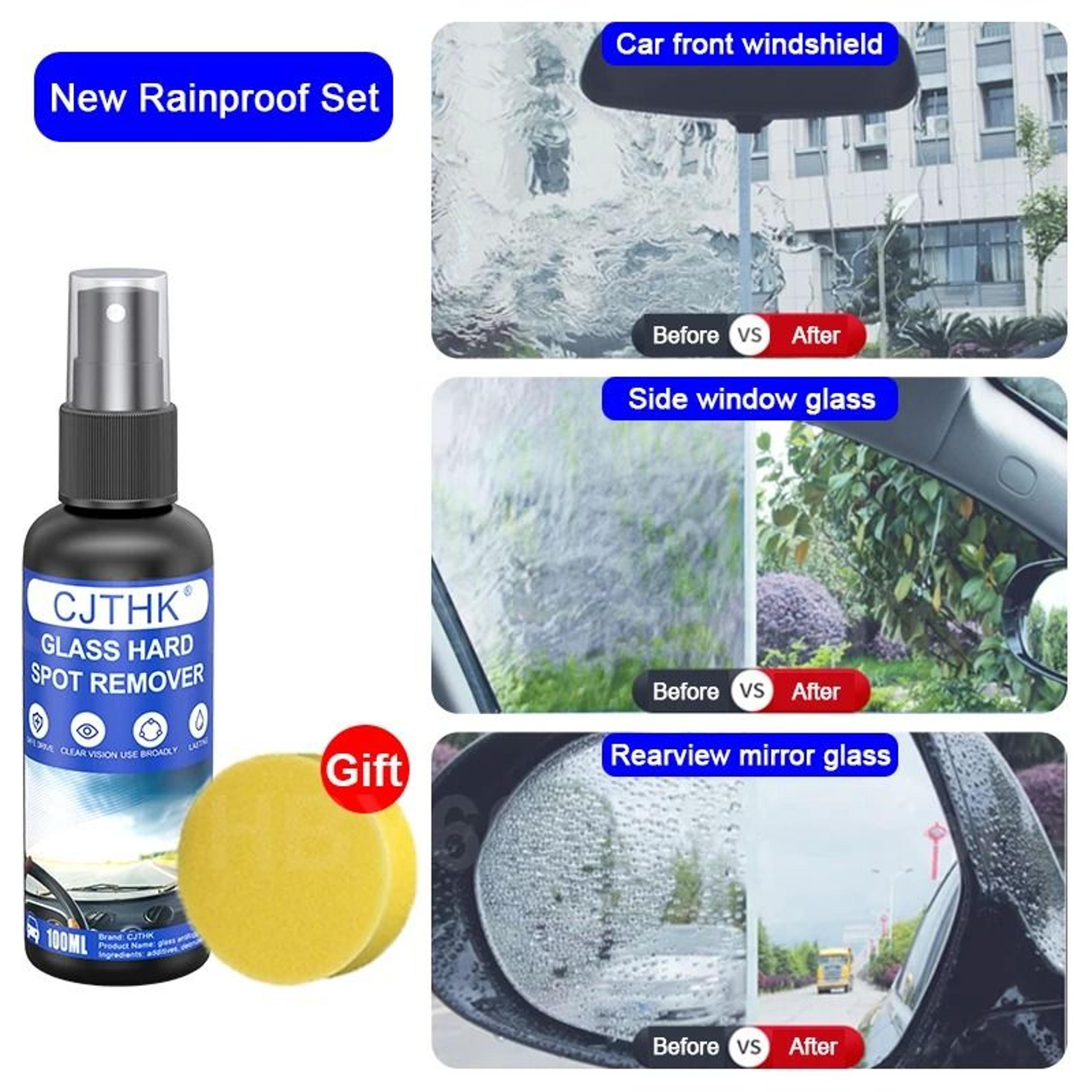Water Repellent AntiRain Coating  Professional Hydrophobic Car Glass Treatment 4
