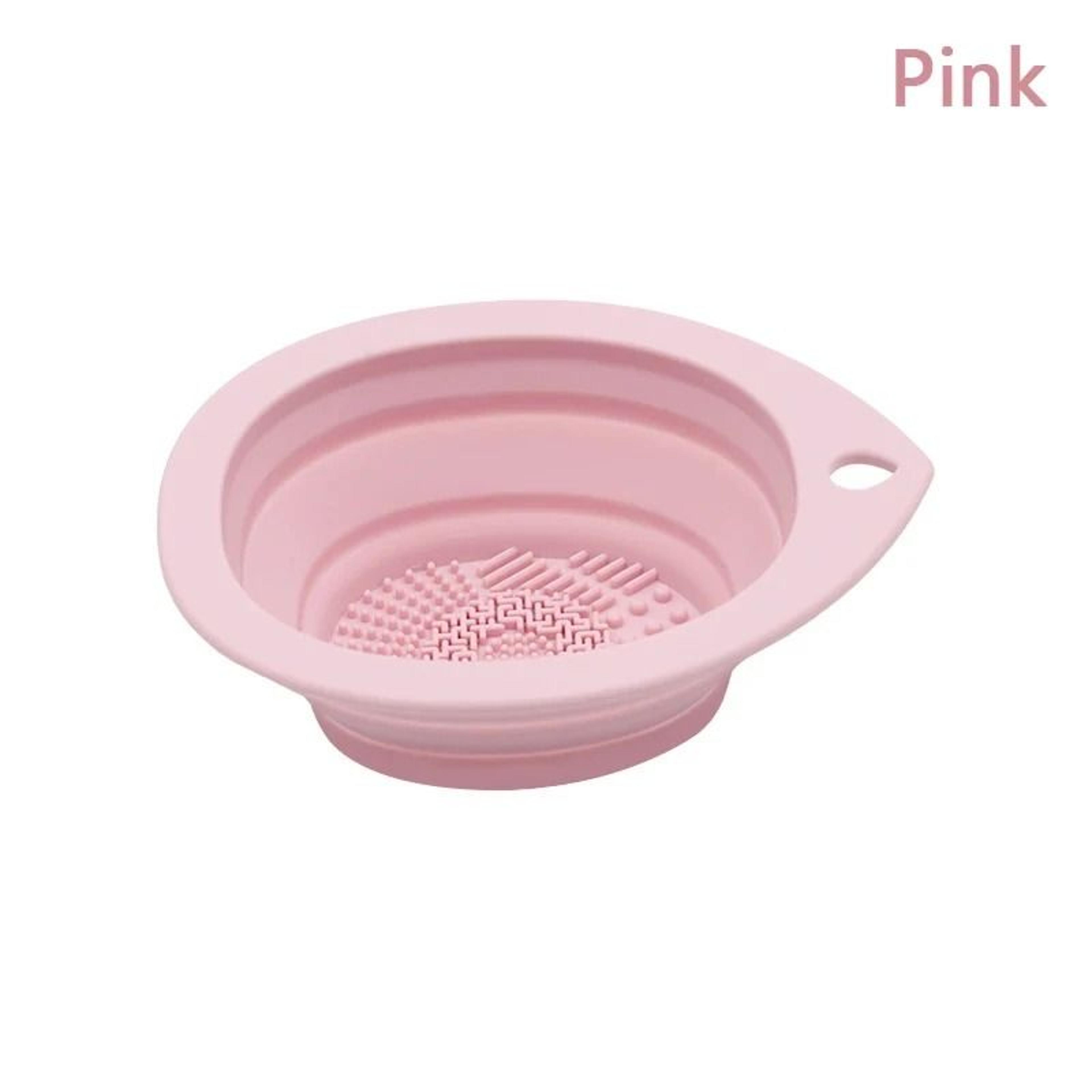 Silicone Makeup Brush Cleaner  Folding Washing Bowl  Portable Beauty Scrubber 10