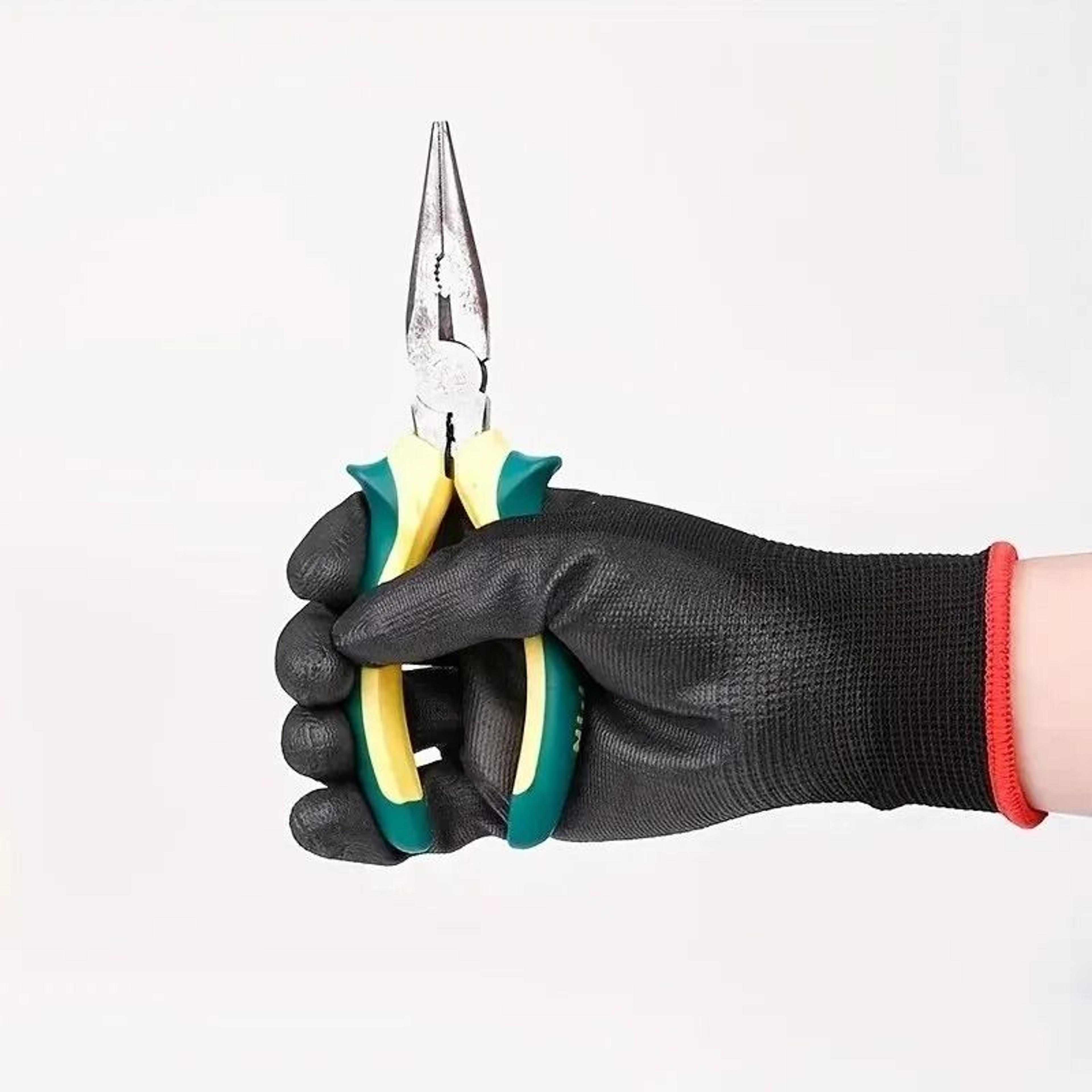 10 Pairs Durable Safety Gloves  AntiSlip  WearResistant Protective Gear 2