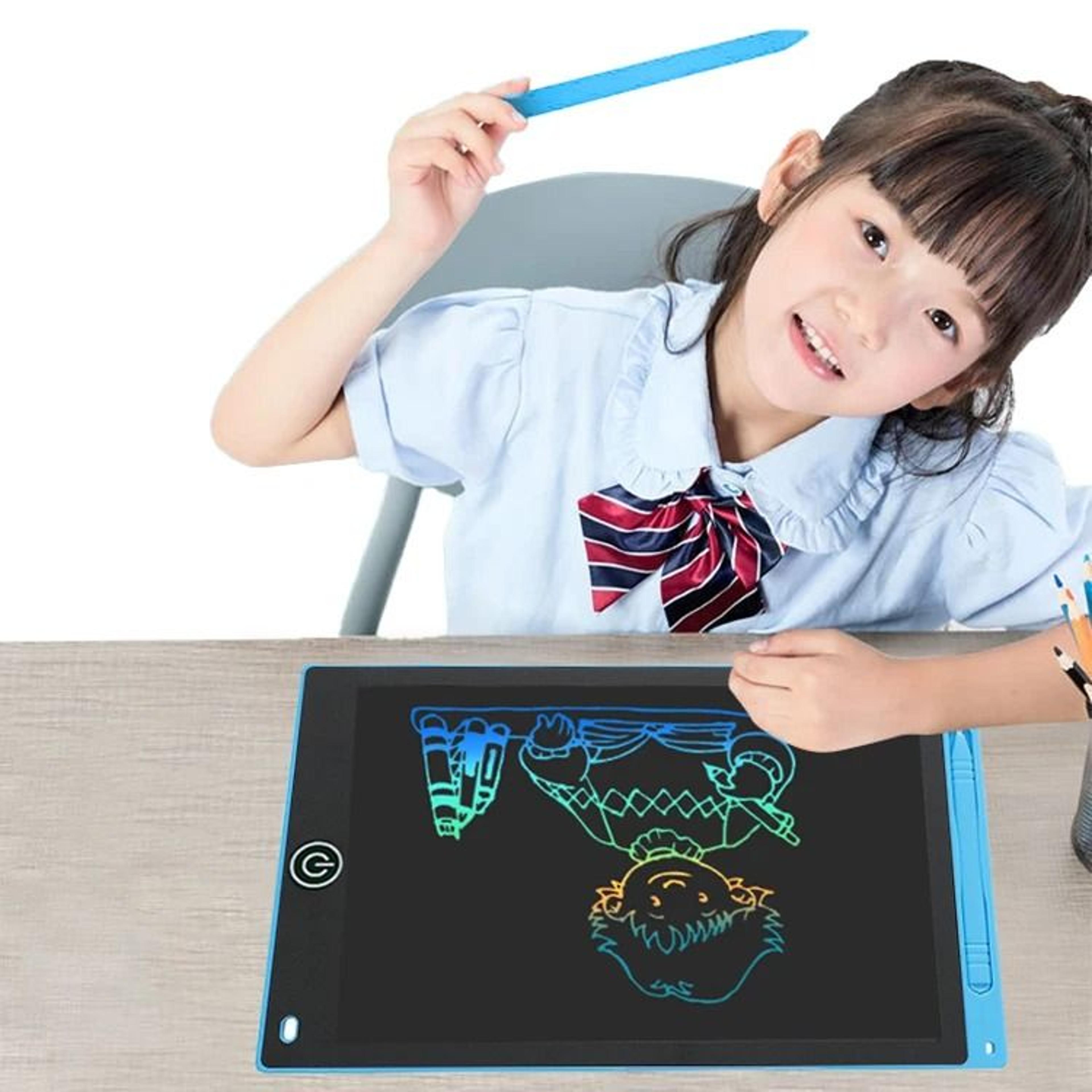 12Inch LCD Writing Tablet For Kids  Reusable Educational Drawing Board 2