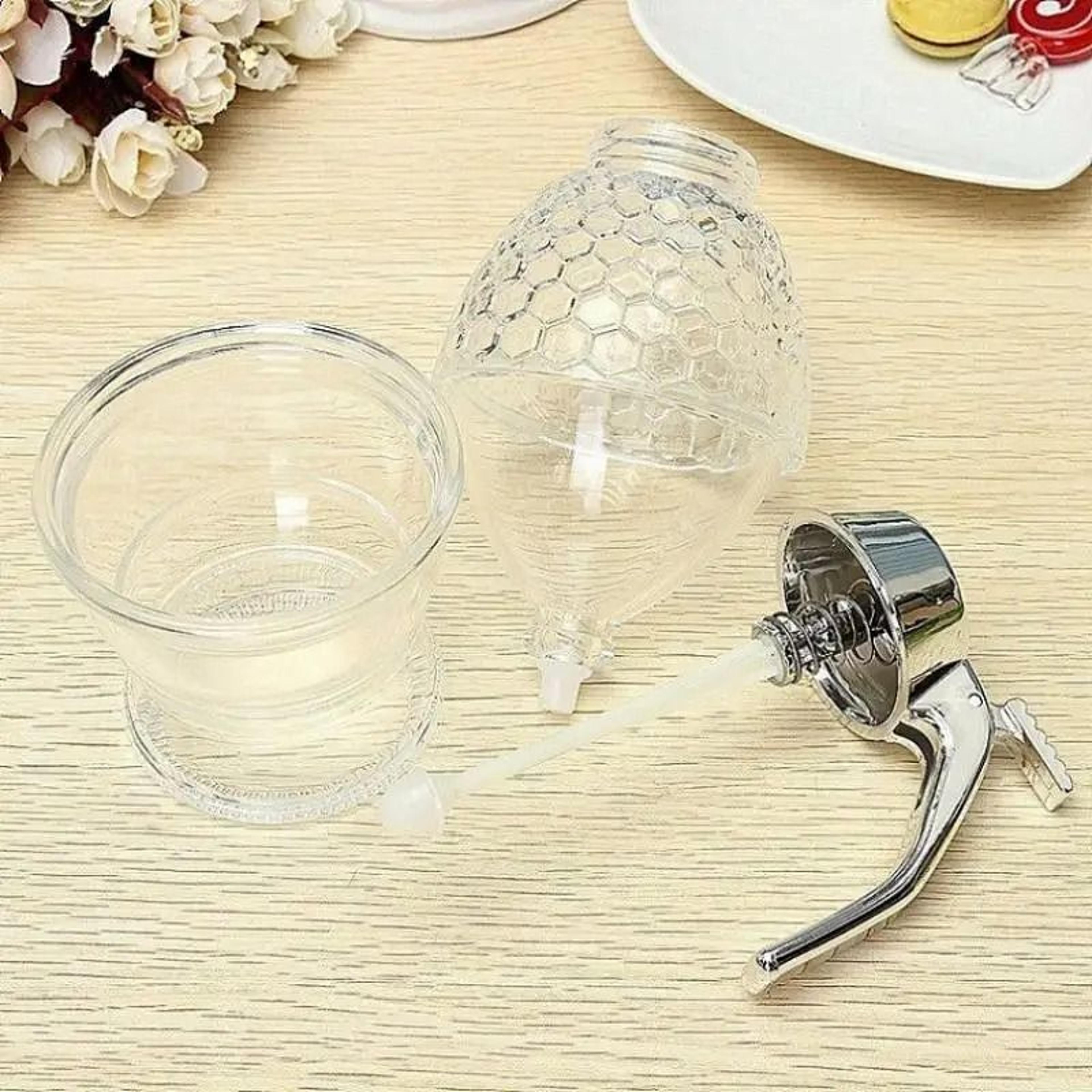 Japanese Creative PressType Honey Jar  NoDrip Squeeze Syrup Dispenser 2