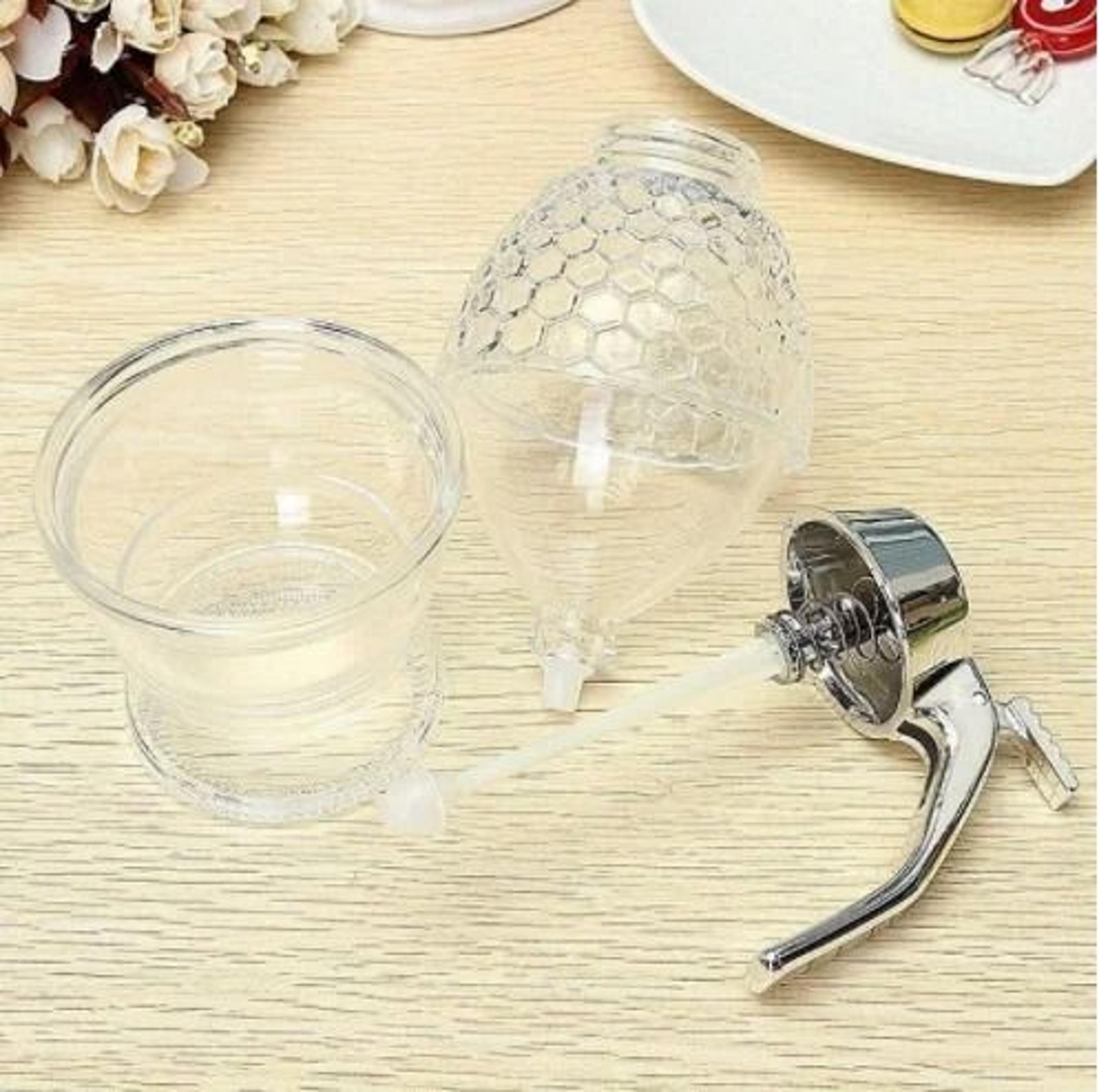 Japanese Creative PressType Honey Jar  NoDrip Squeeze Syrup Dispenser 6