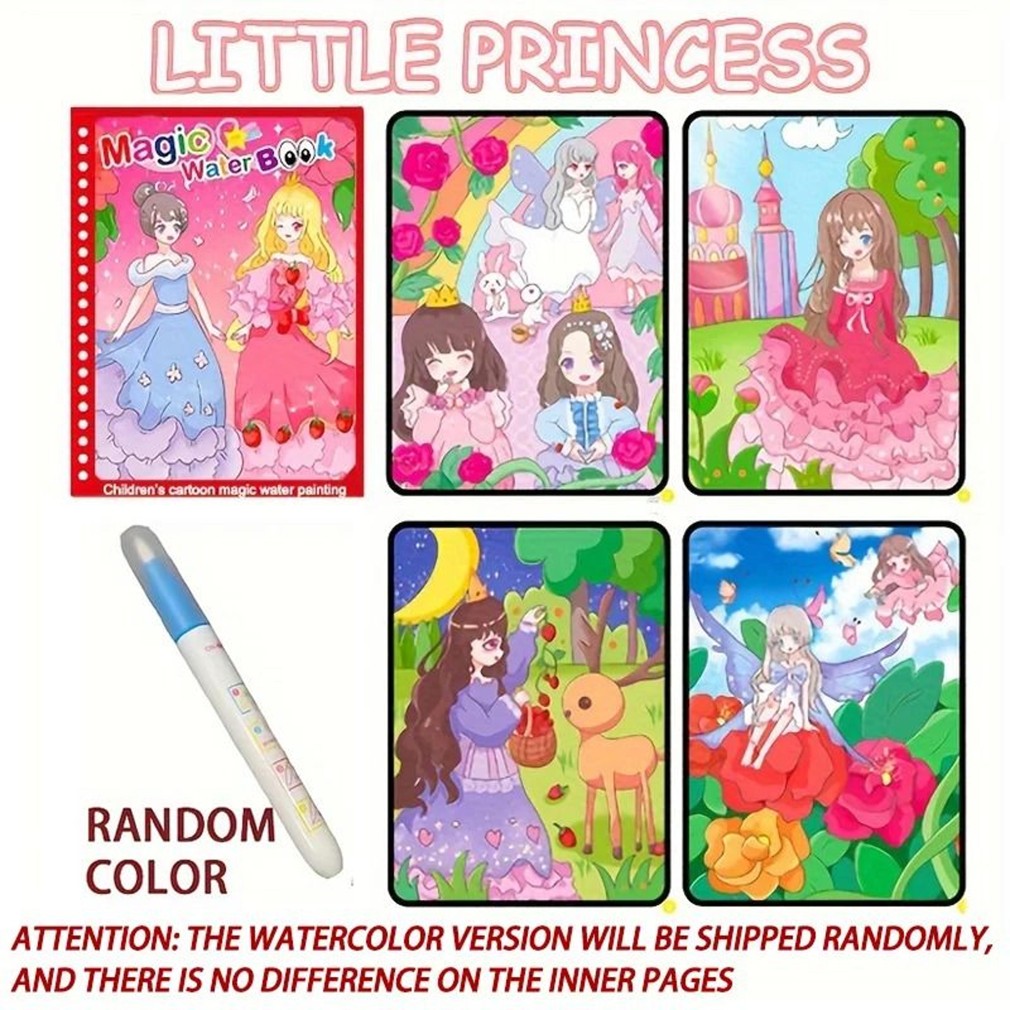 Magical Water Drawing Book  Reusable Montessori Sensory Coloring Kit 9