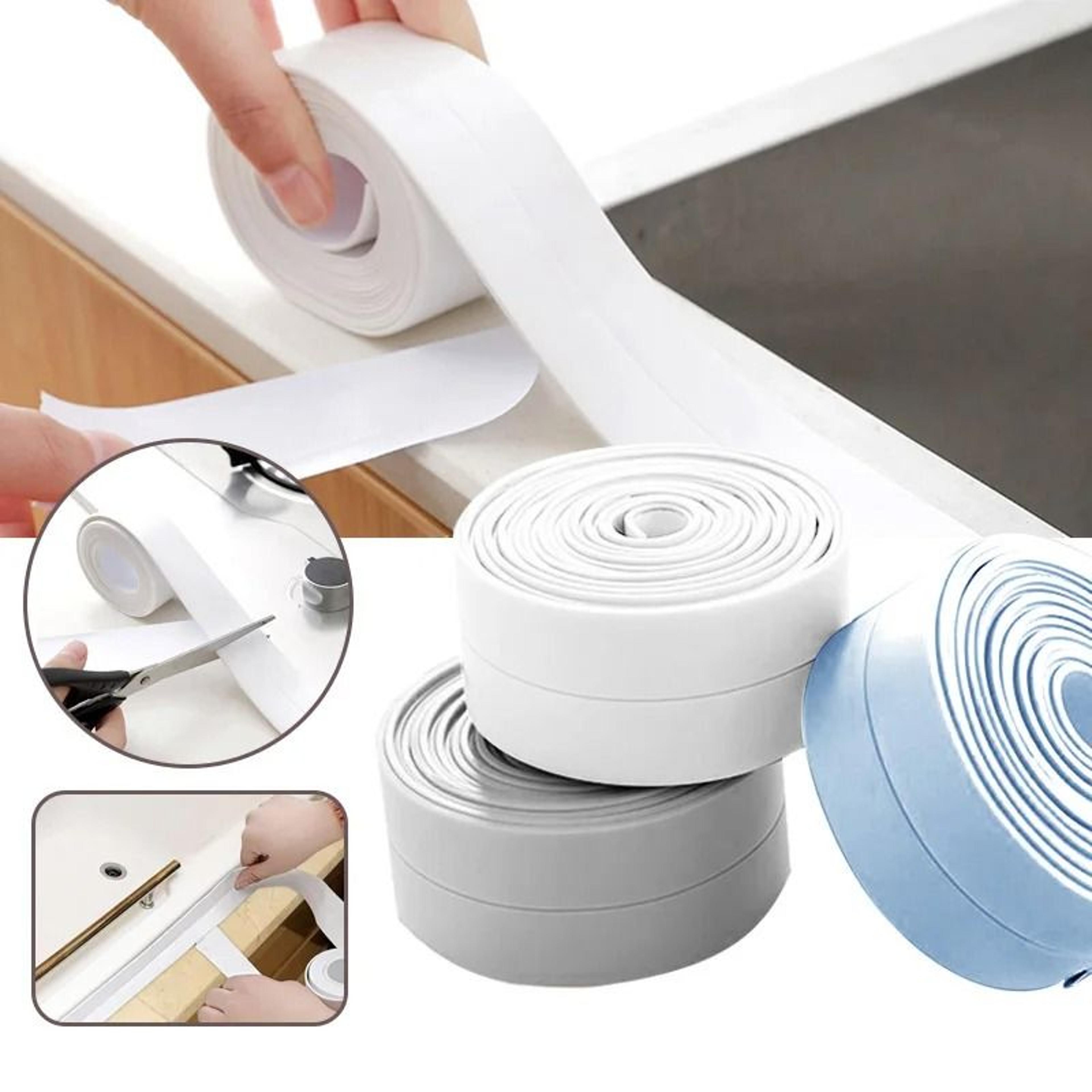 Waterproof PVC Sealing Tape  SelfAdhesive Bathroom  Kitchen Caulk Strip 2