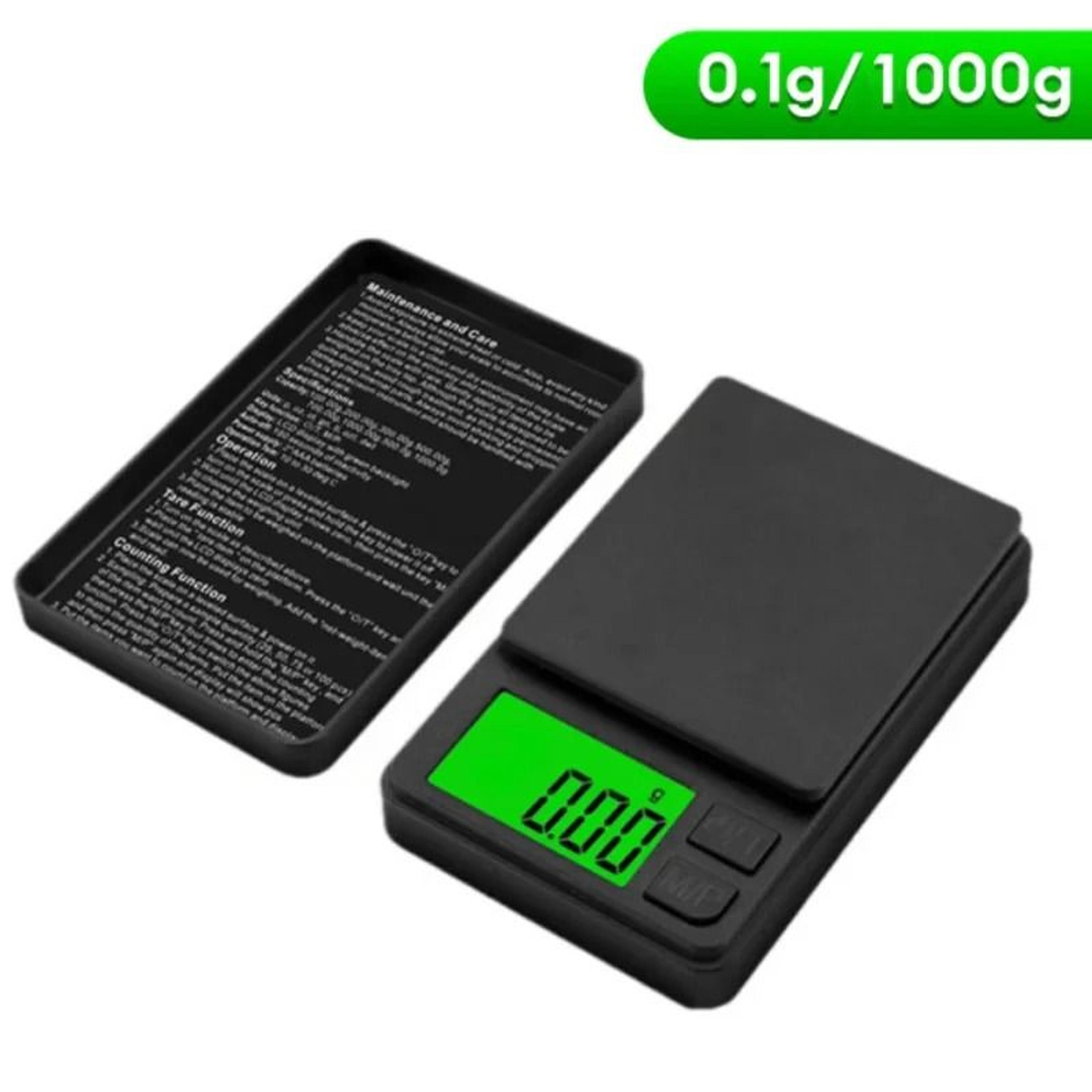 Precision Digital Pocket Scale  High Accuracy 1000g X 01g Measurement 6