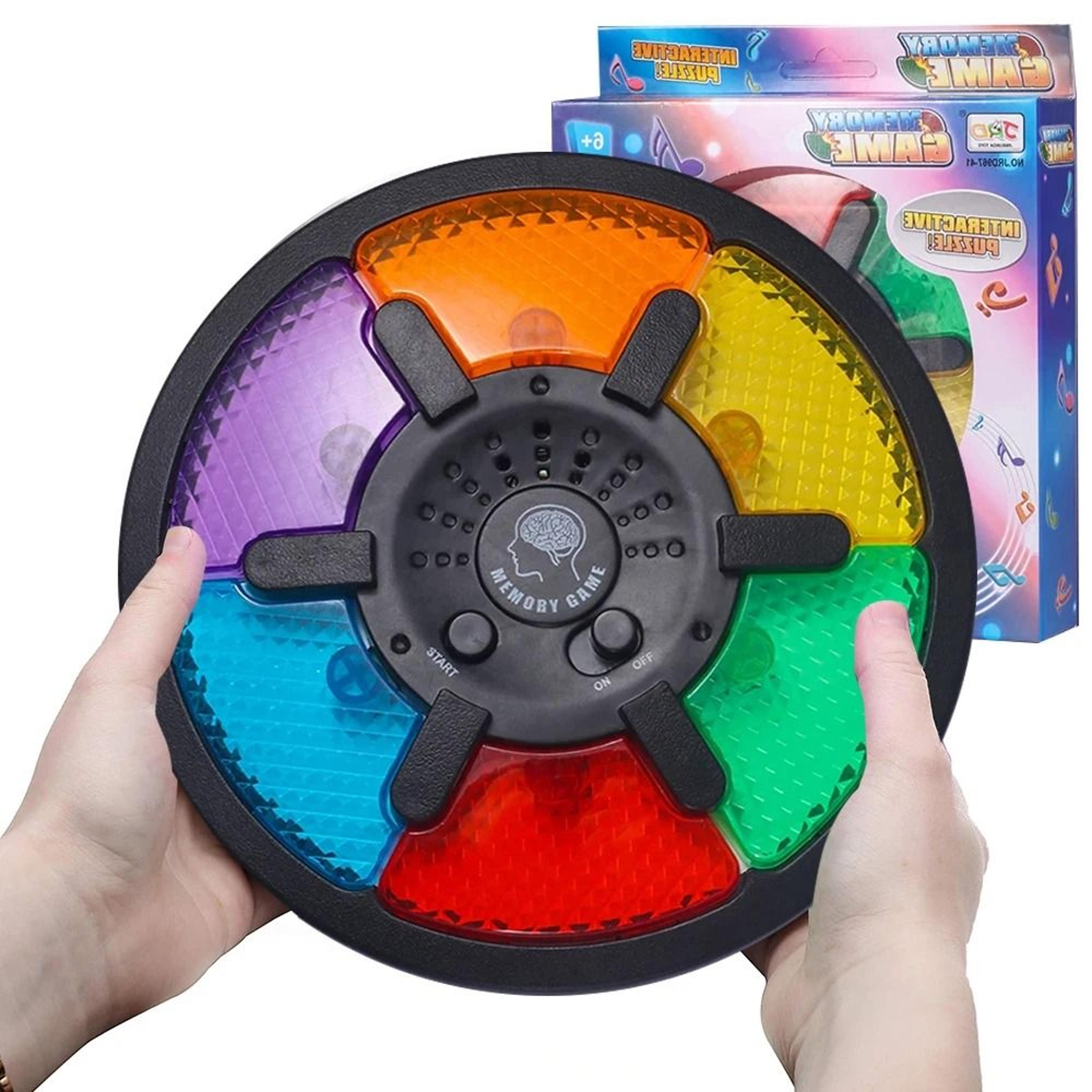 Handheld Electronic Memory Game  Interactive Light  Sound Puzzle Toy 6