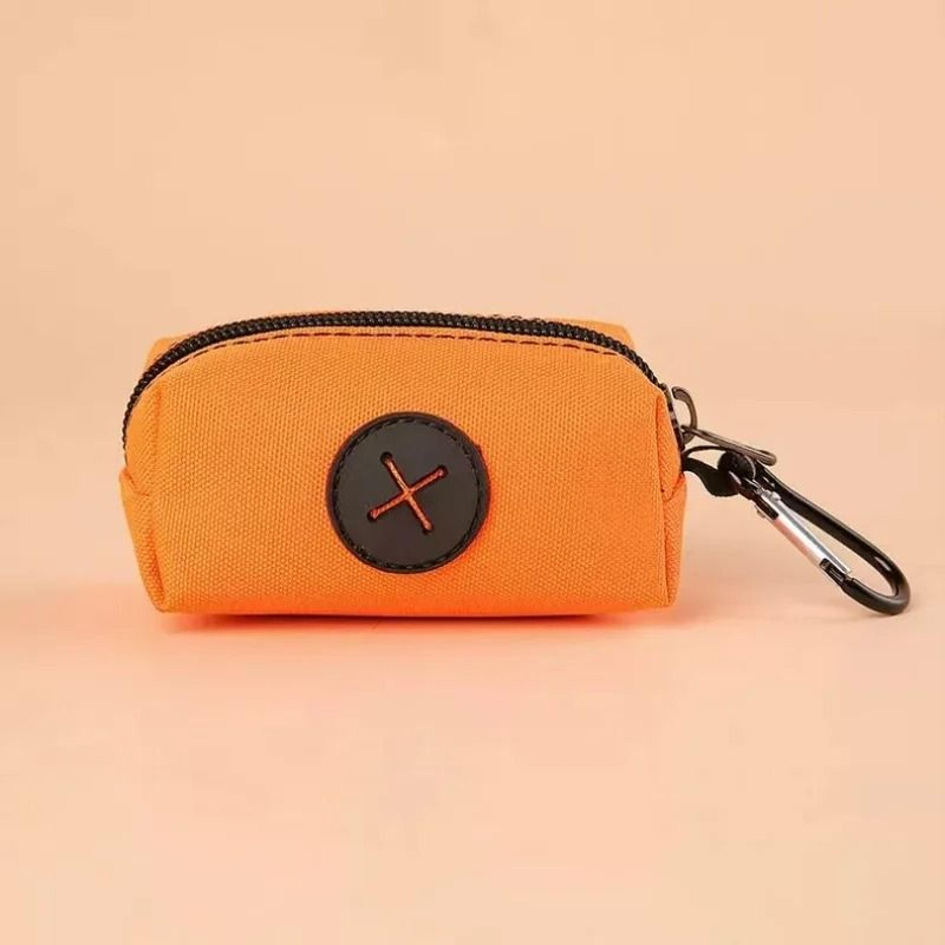 Canvas Dog Poop Bag Holder  Outdoor Pet Waste Bag Dispenser 6