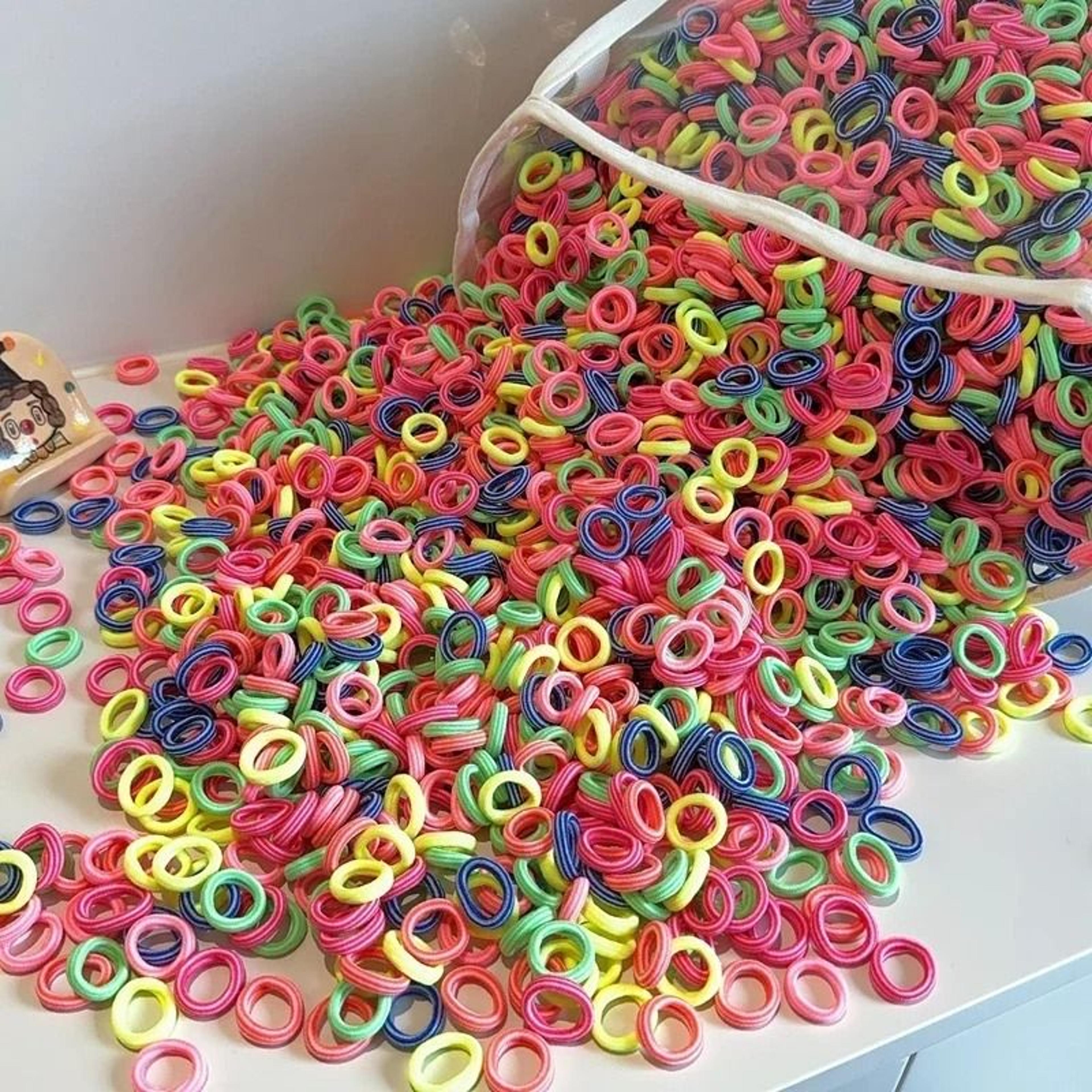Colorful Basic Nylon Elastic Hair Ties  ProfessionalStandard Ponytail Holders 11