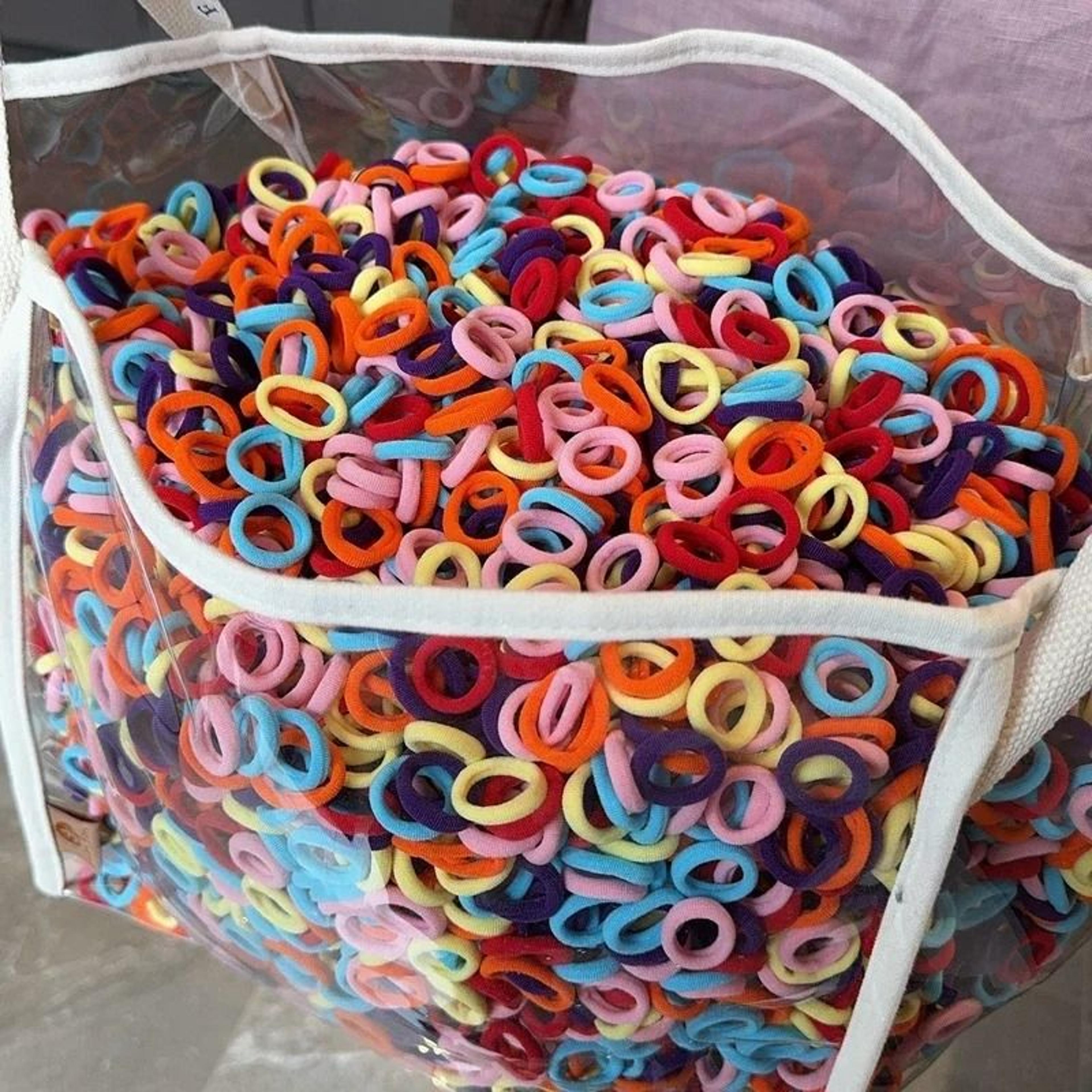 Colorful Basic Nylon Elastic Hair Ties  ProfessionalStandard Ponytail Holders 3