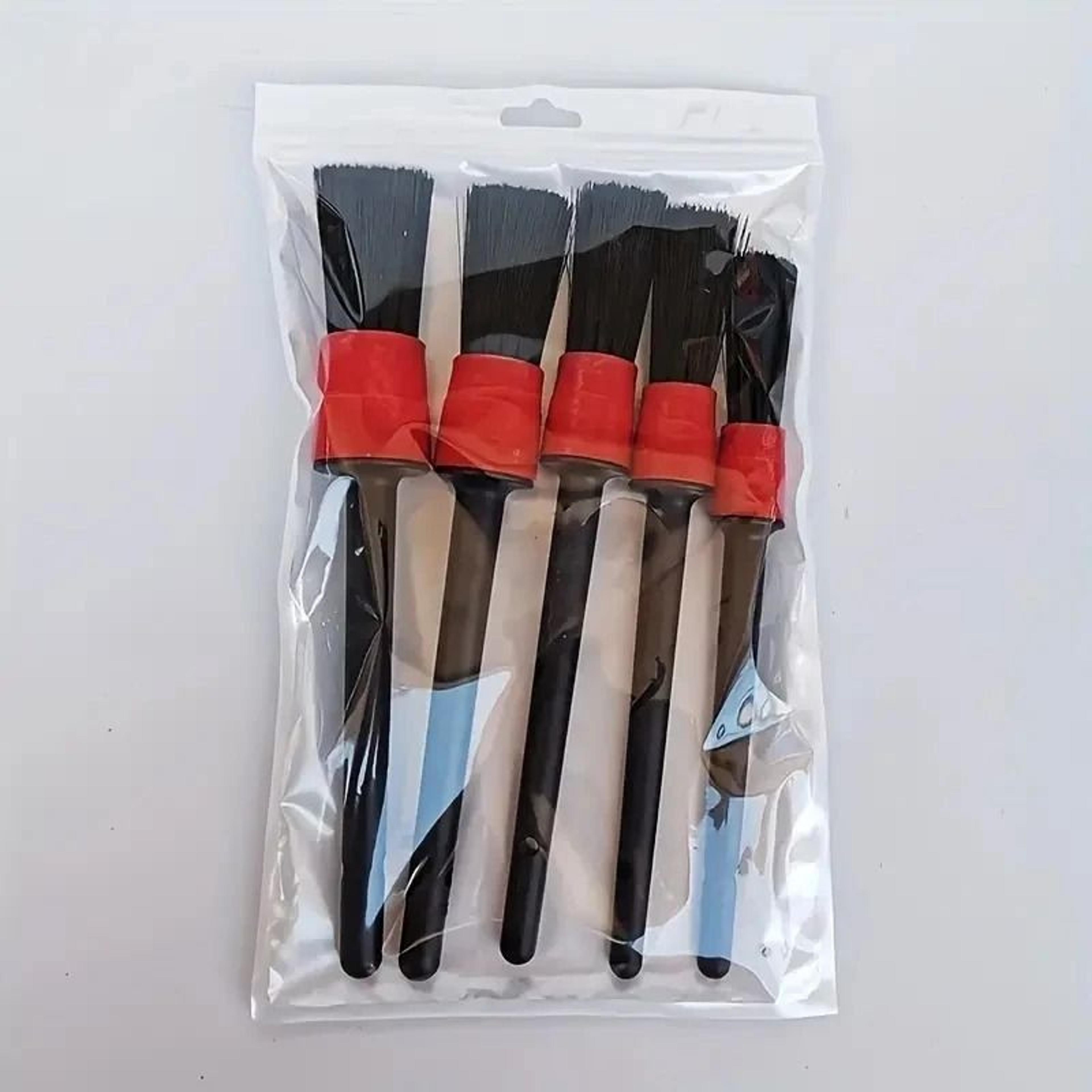Professional Car Detailing Brush Set  IndustrialGrade Automotive Cleaning Kit 1