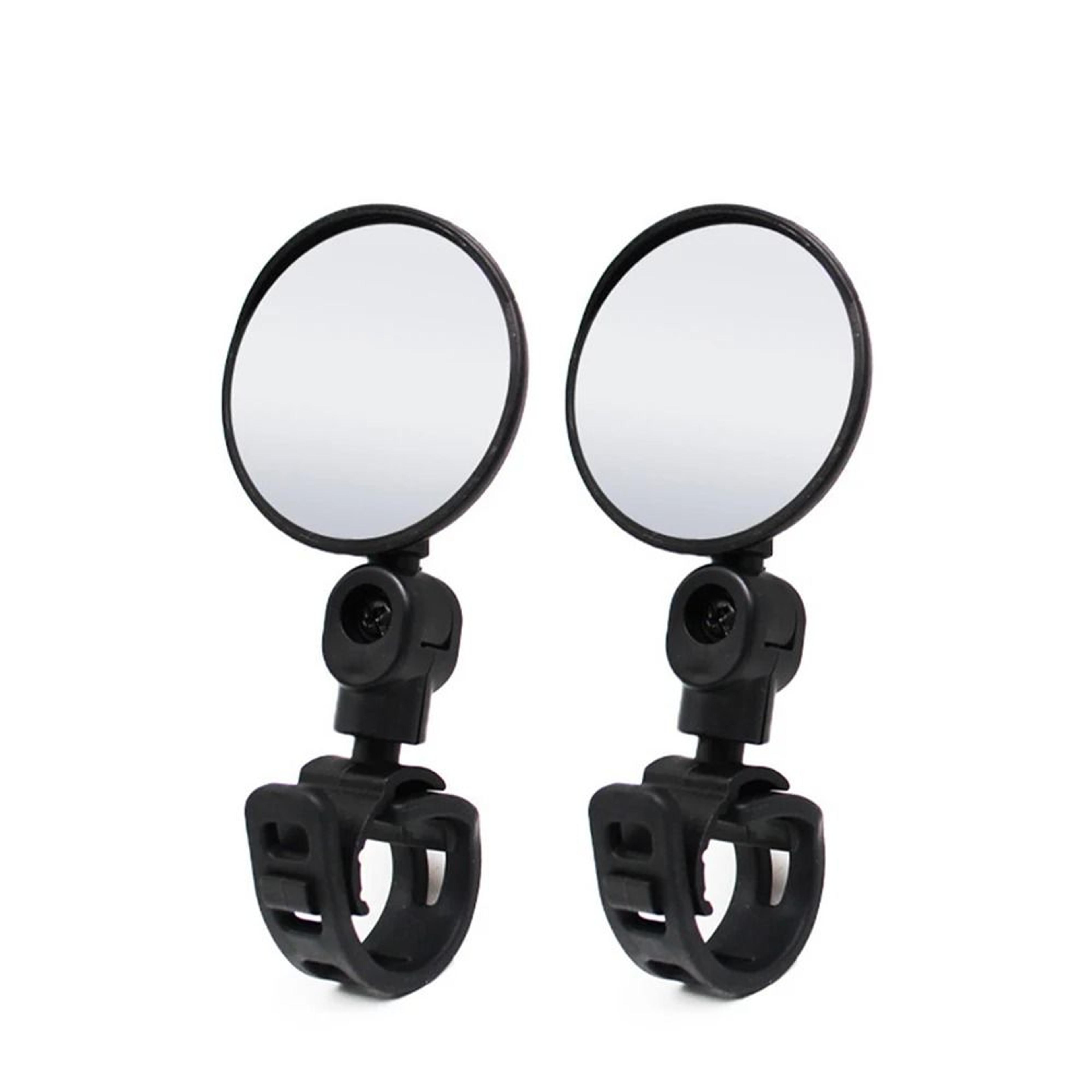Universal Professional Bicycle Rearview Mirror Set  360 Adjustable Handlebar Security 6