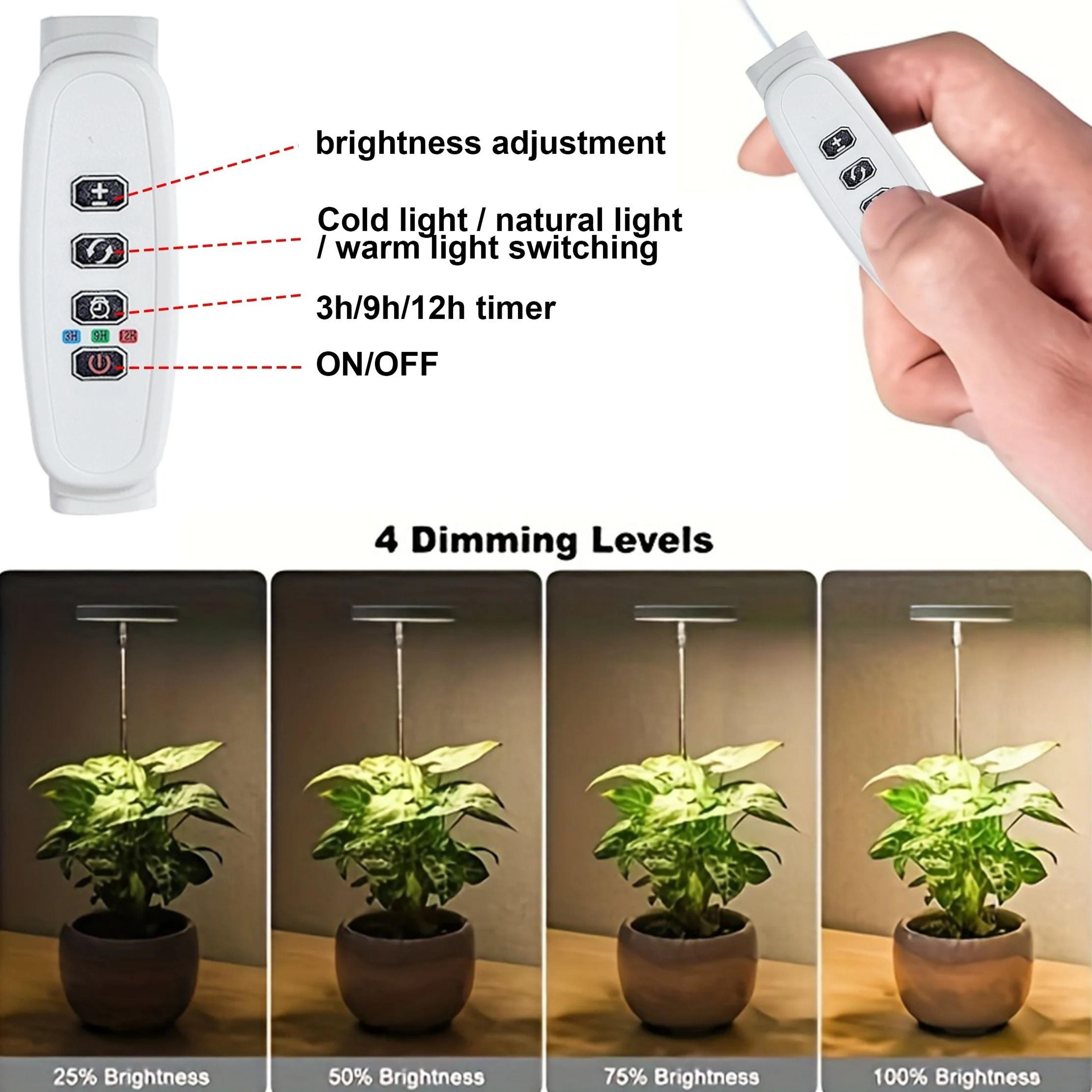 Full Spectrum LED Ring Grow Light  Industrial Grade Indoor Plant Support 2