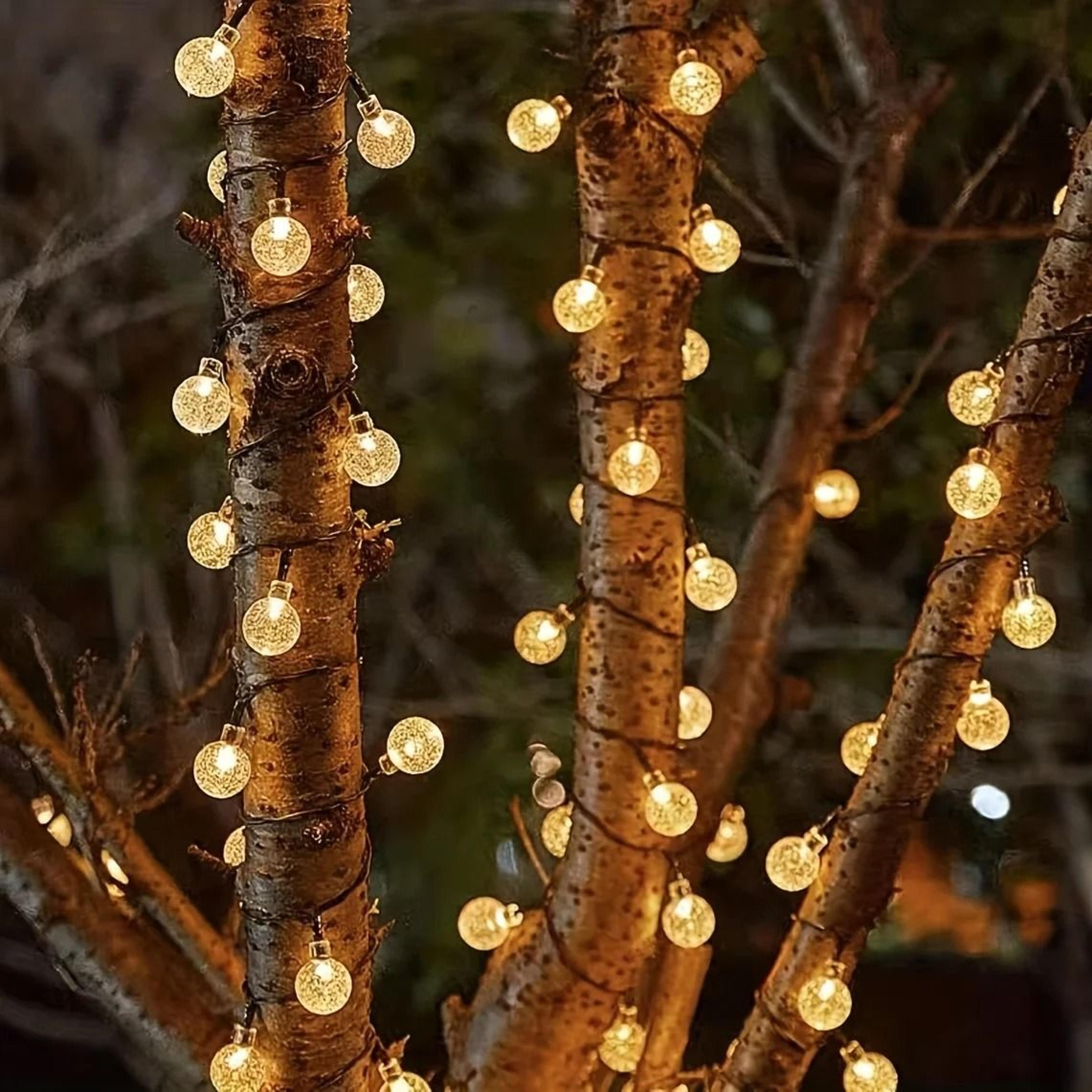 HighPerformance IP65 Crystal Globe Solar String Lights For Professional Outdoor Decor 3
