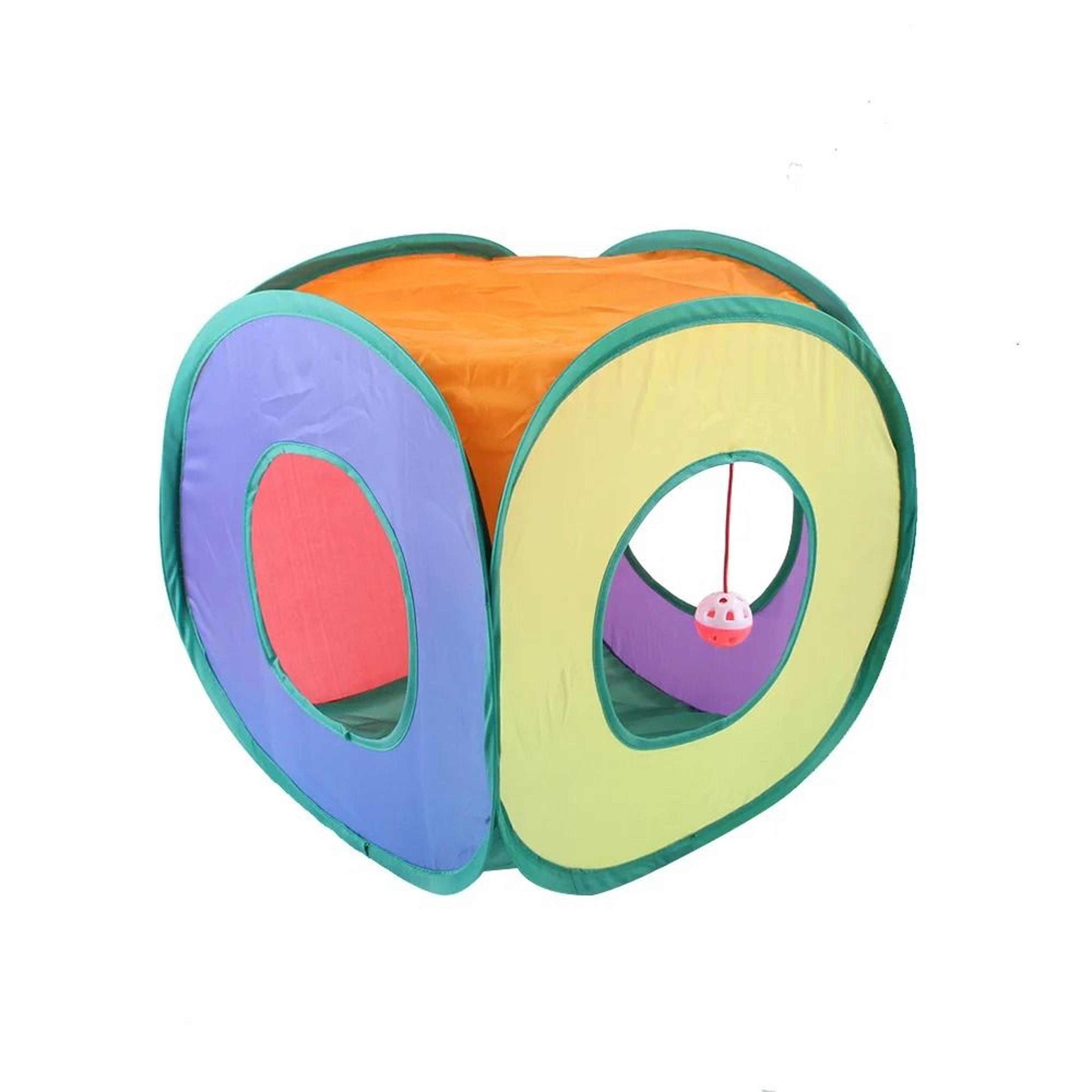 Foldable Cat Tunnel Breathable Pet Play Tube 25