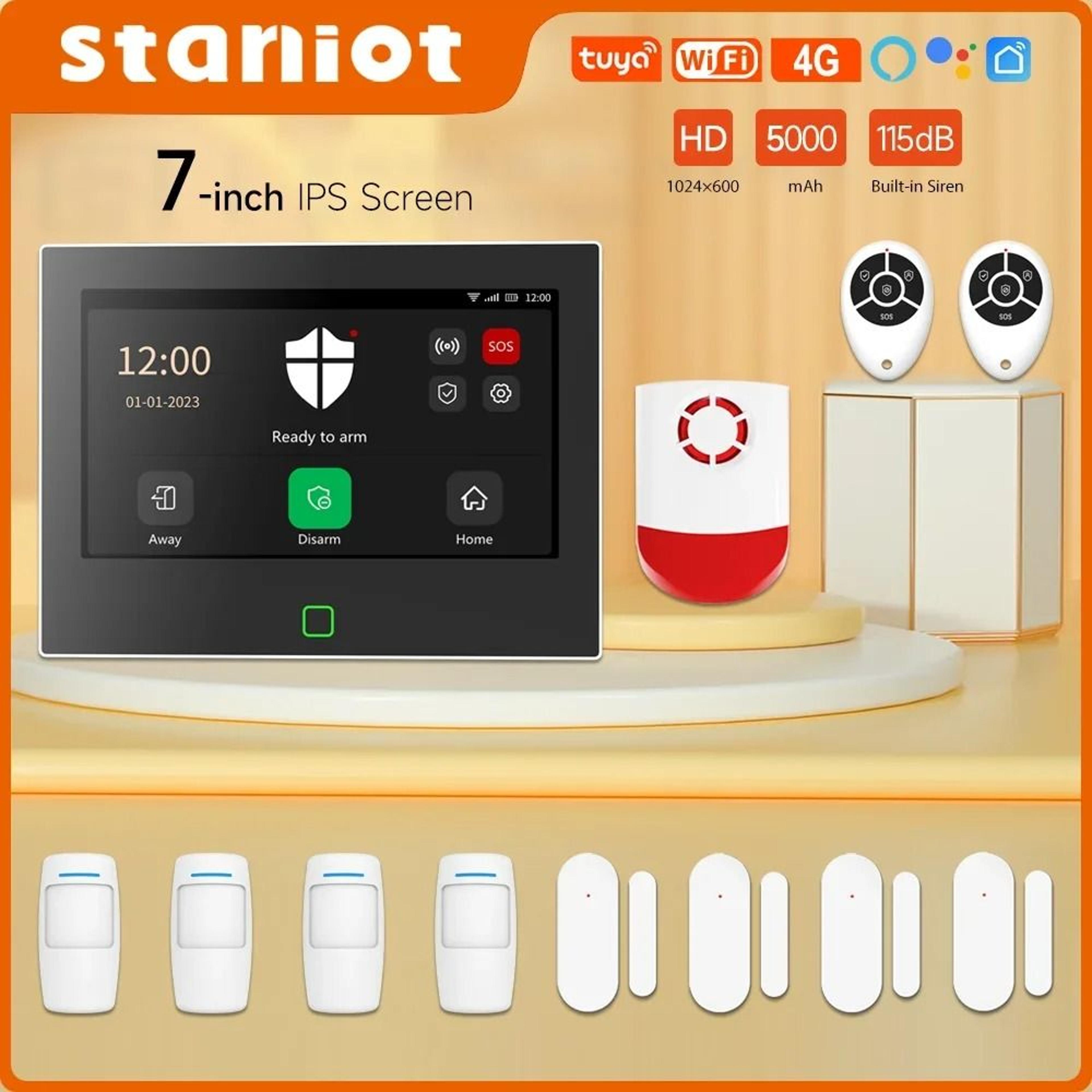 Staniot 7Inch HD Smart Home Security System H7004G 0