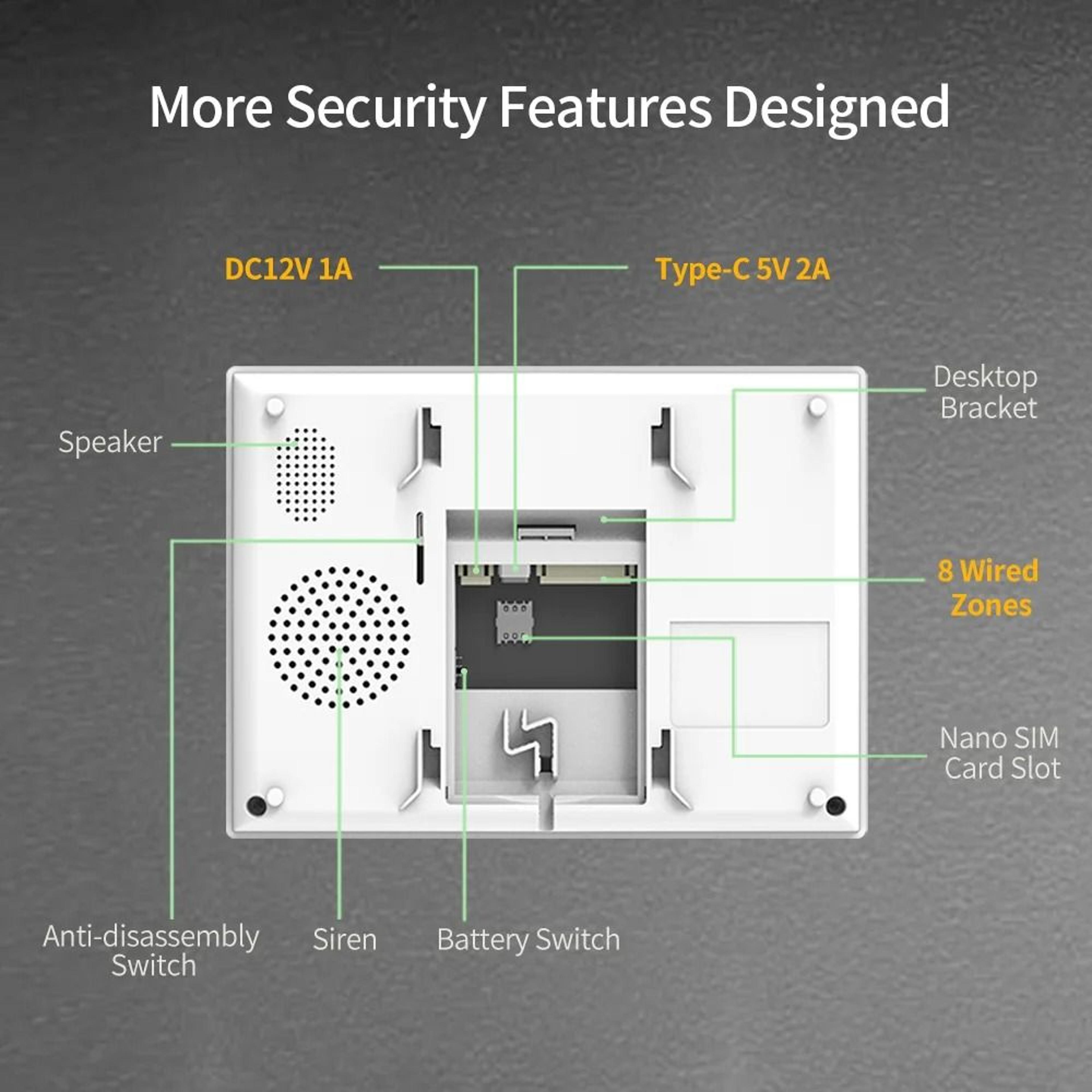 Staniot 7Inch HD Smart Home Security System H7004G 2