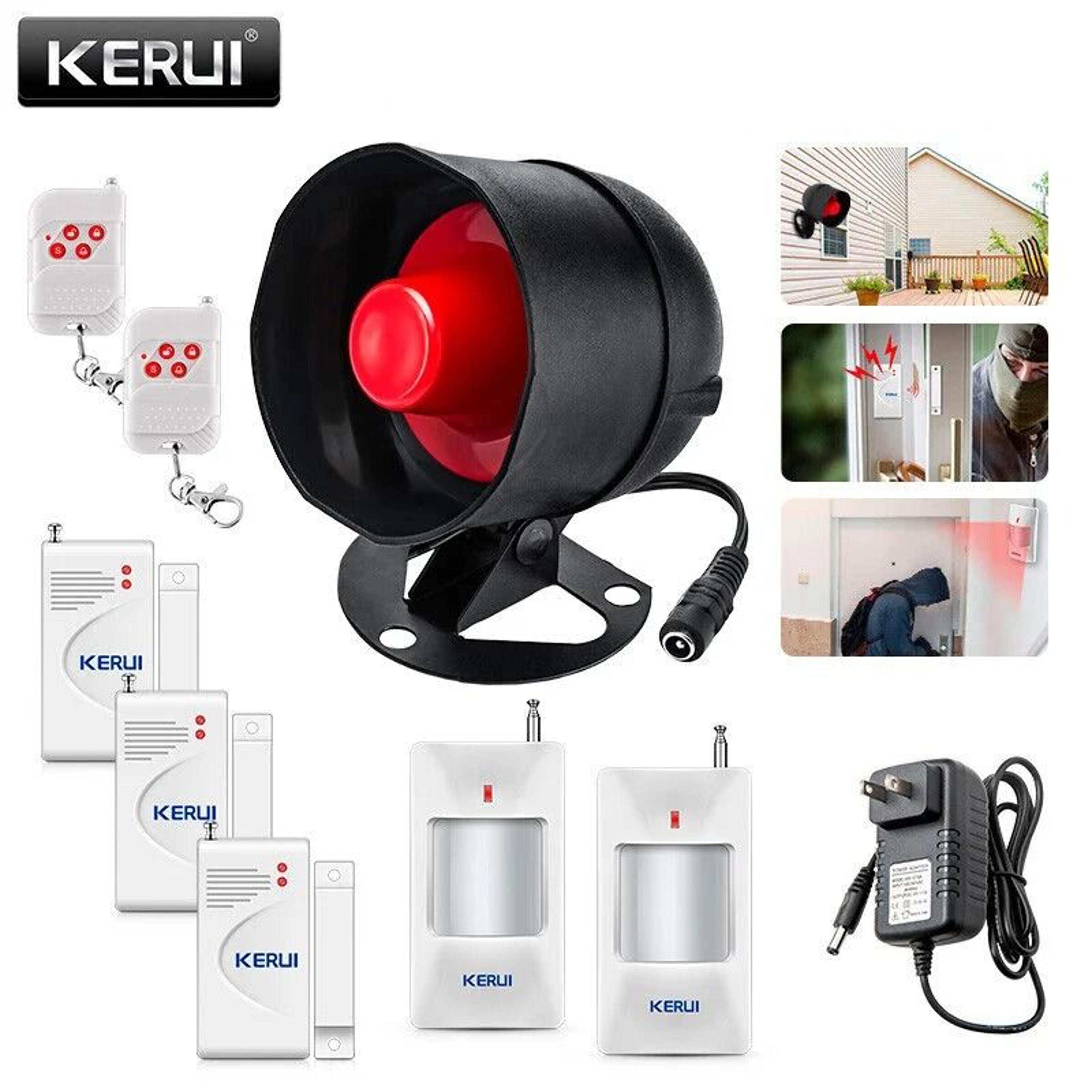 KERUI Wireless Home  Garage Burglar Alarm System 9