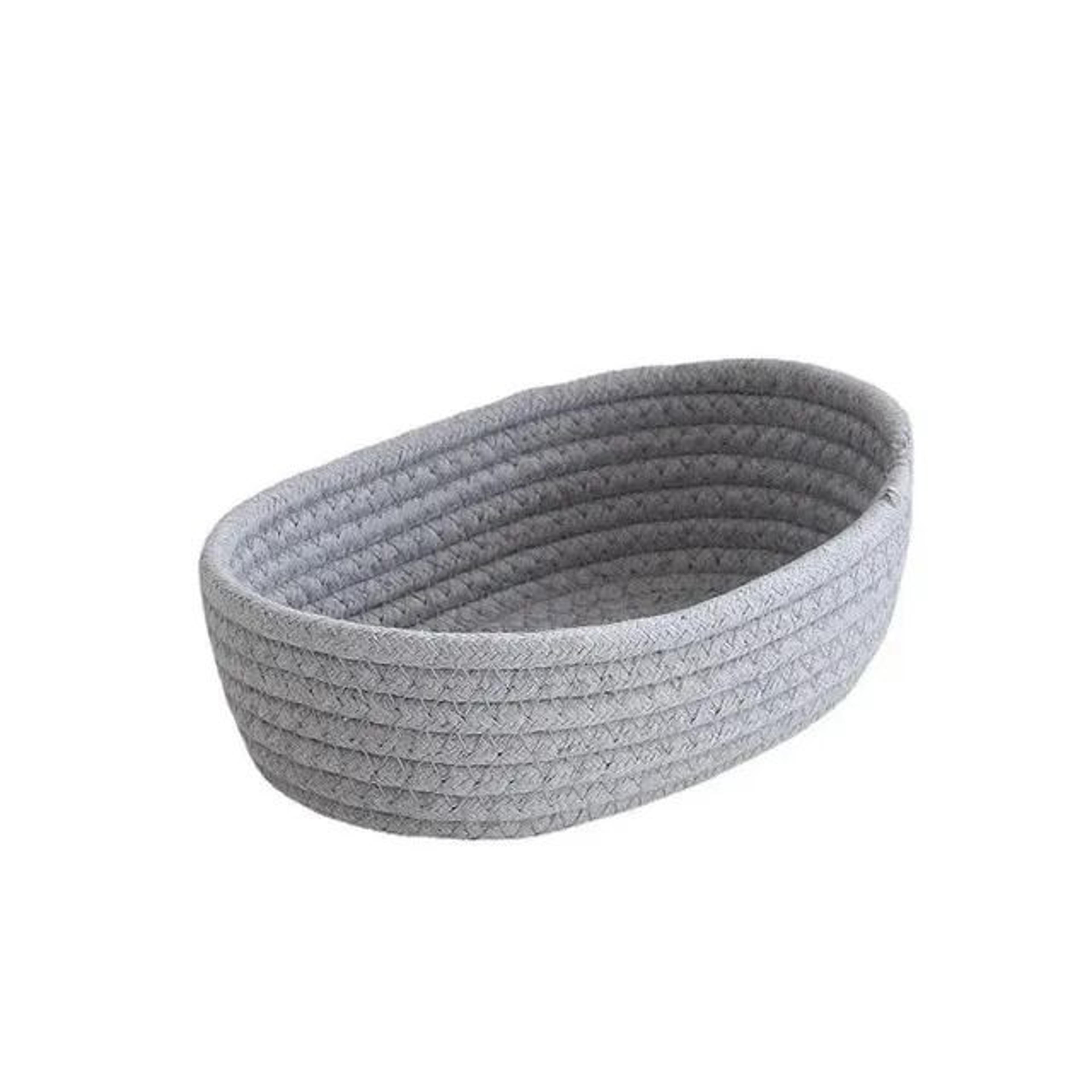 Nordic Cotton Rope Woven Storage Baskets 7