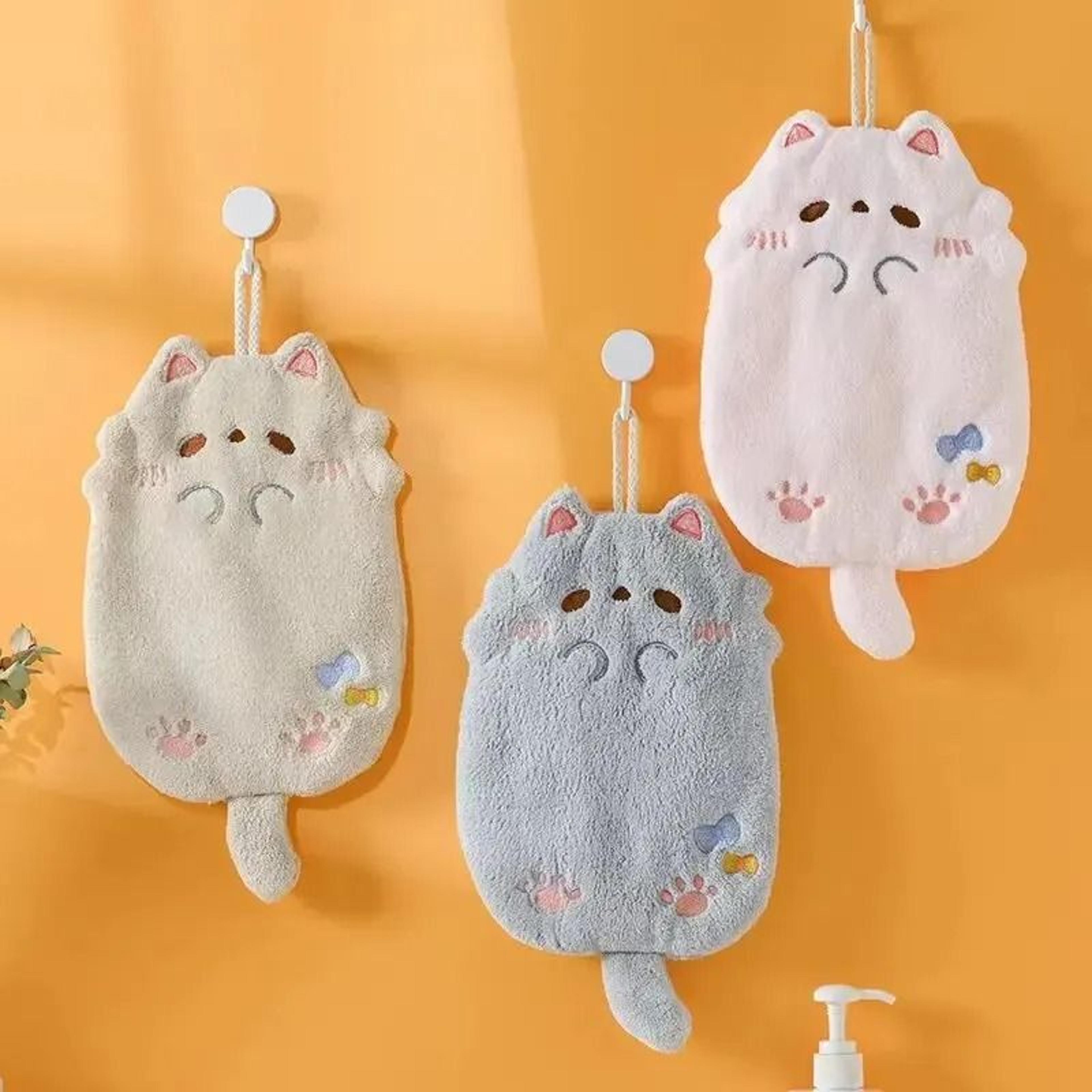 Cartoon Pattern Hanging Hand Towel 1