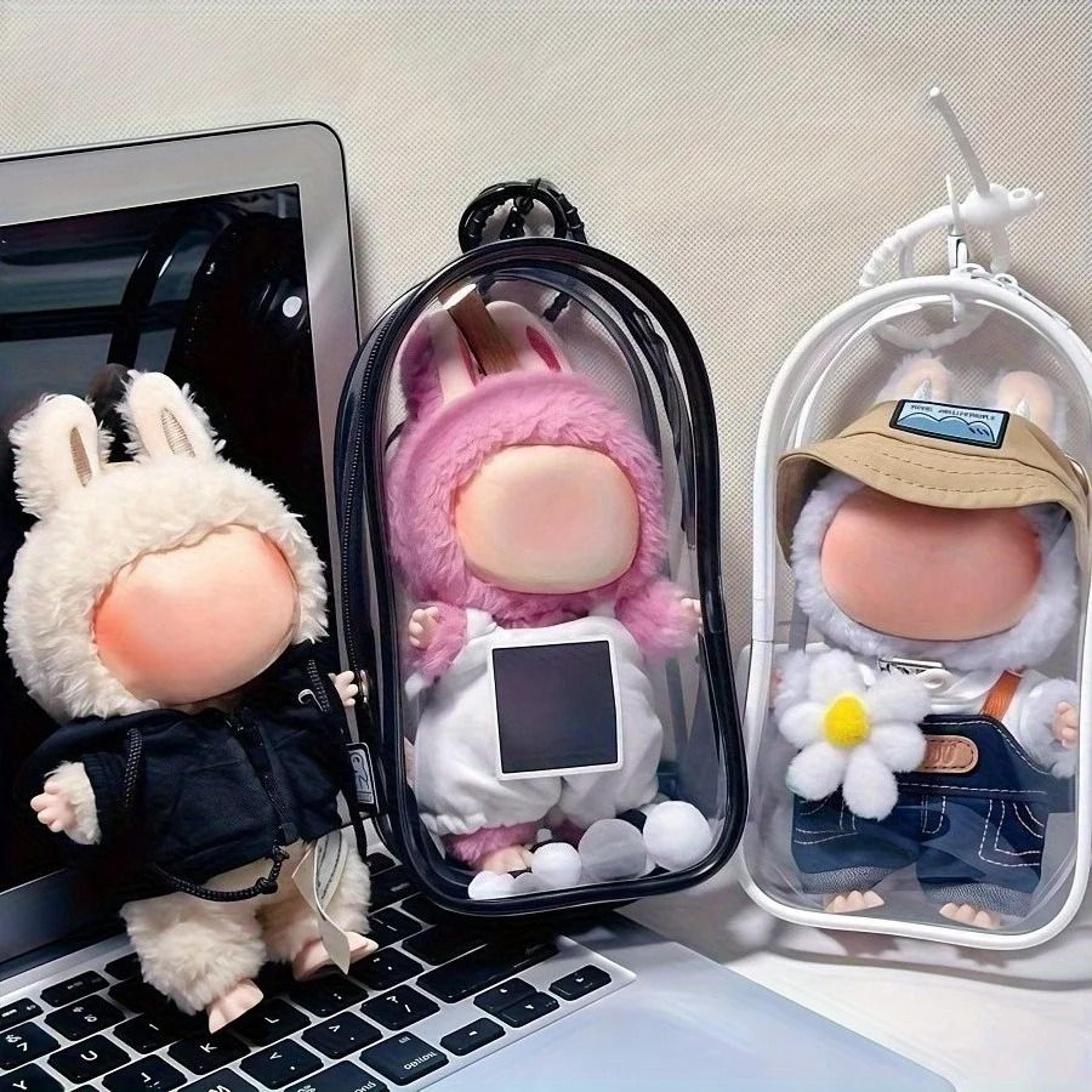 Portable PVC Doll Display  Storage Bag 1