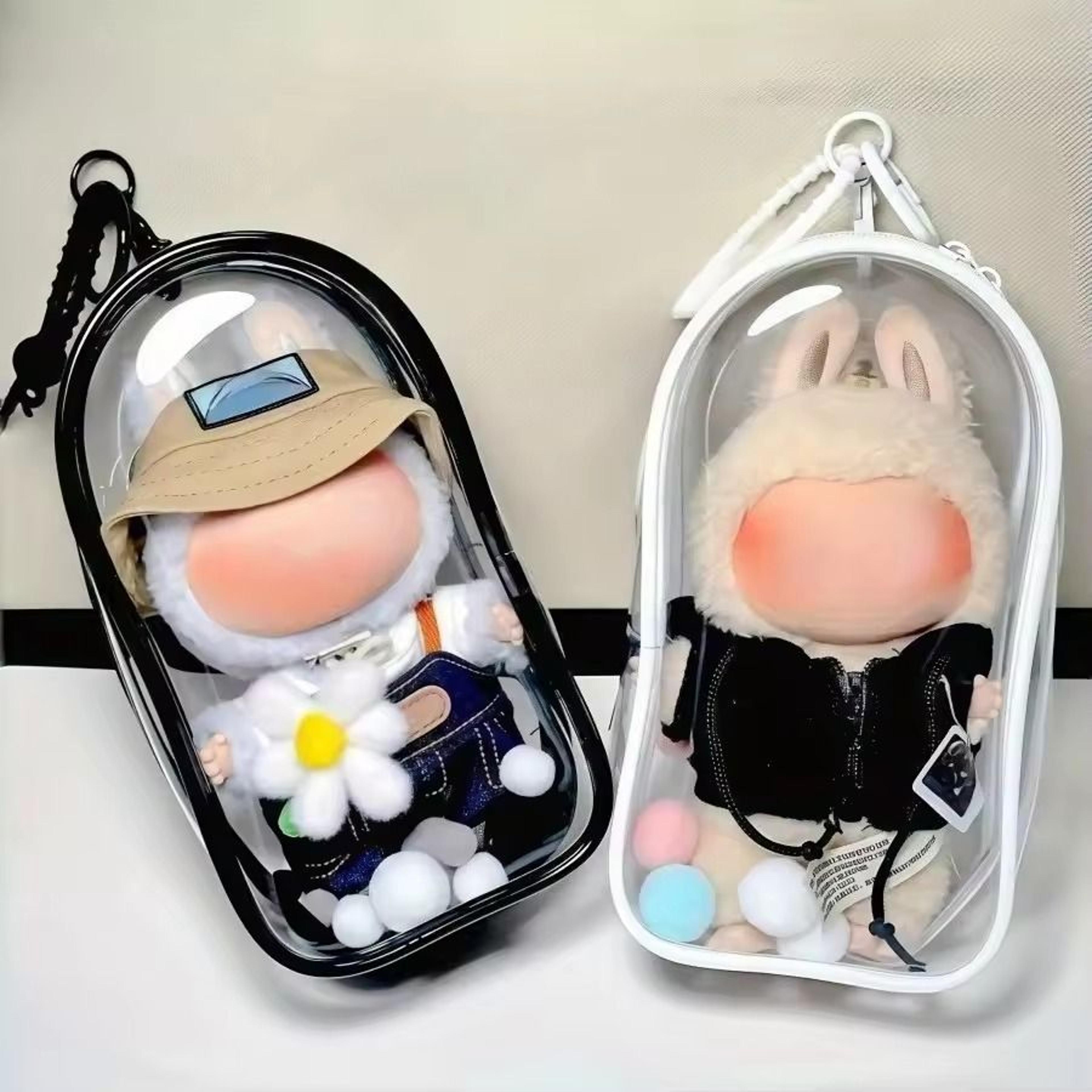 Portable PVC Doll Display  Storage Bag 0