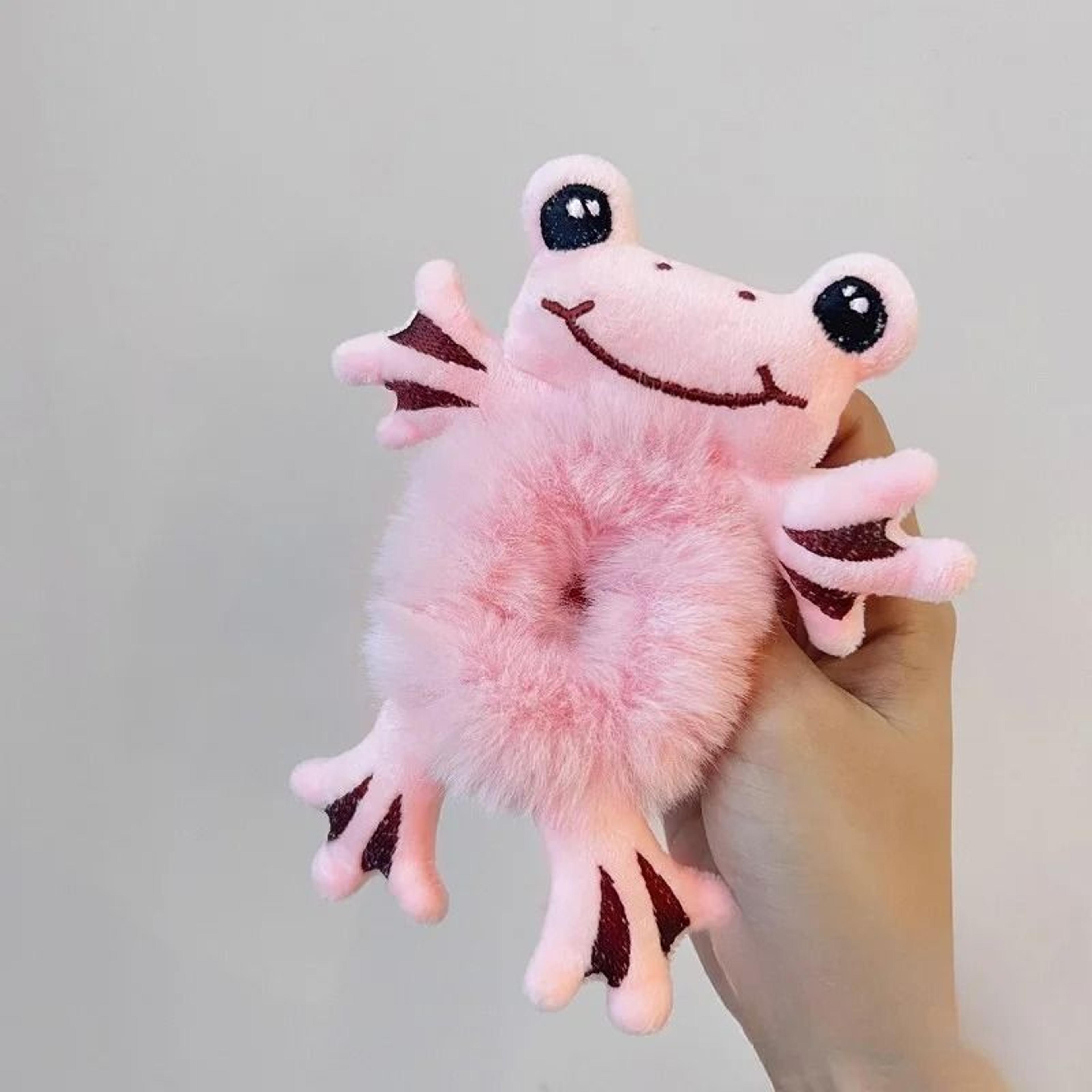 Funny Frog Plush Elastic Hair Scrunchie 2