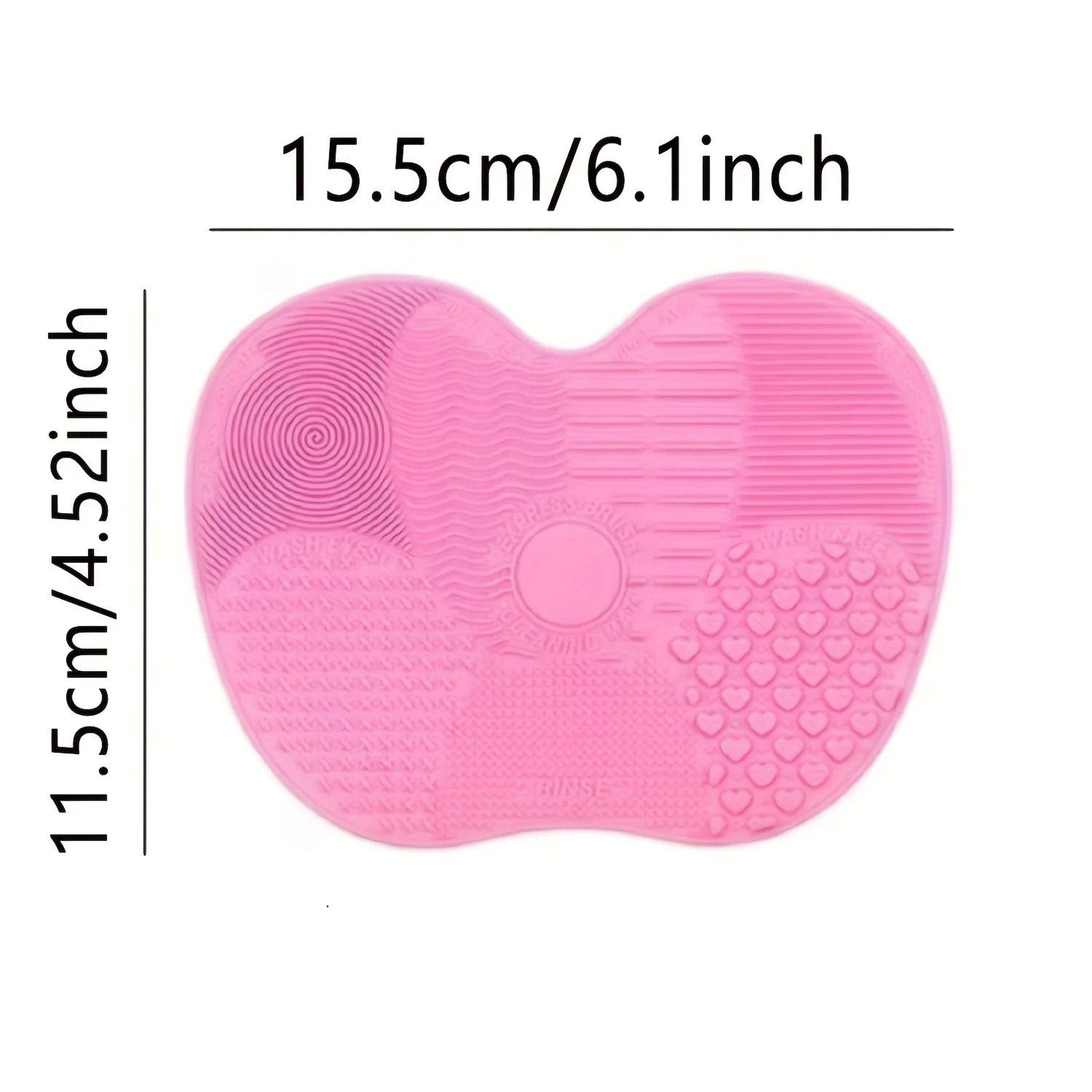 Silicone AppleShaped Makeup Brush Cleaner Pad 5