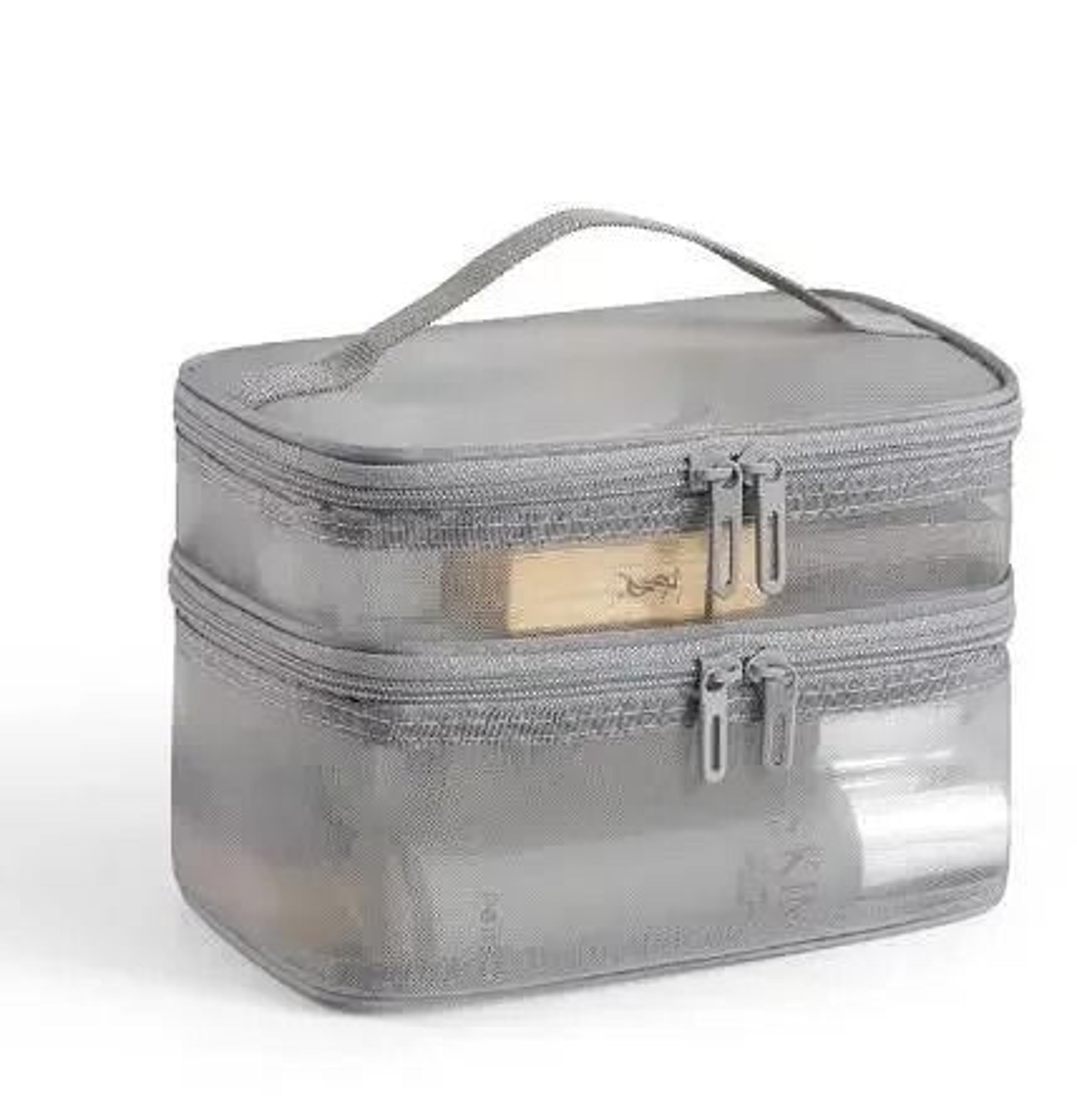 Nylon Double Layer Mesh Cosmetic Bag 6