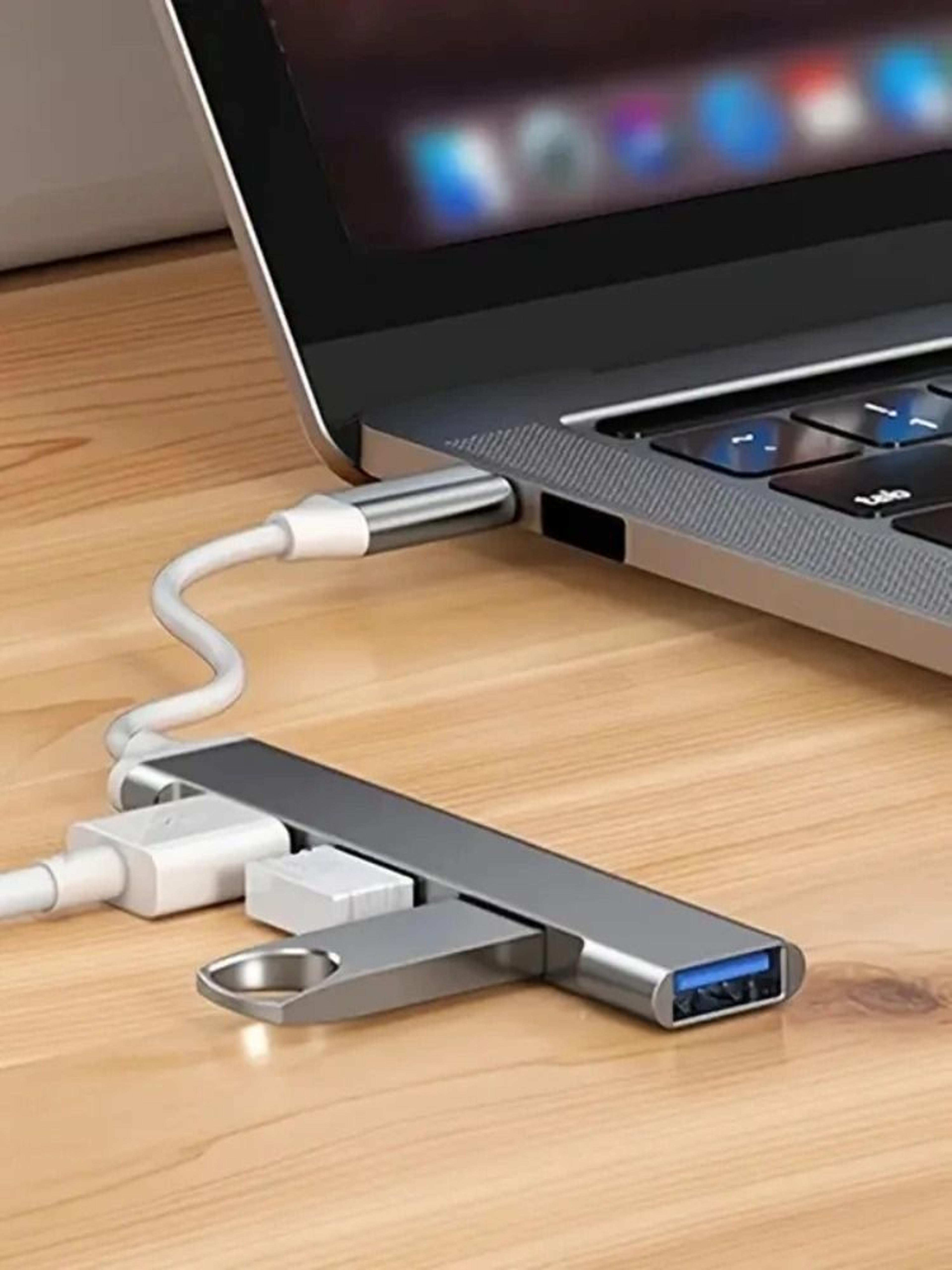 4Port MultiSplitter USB TypeC Hub 0